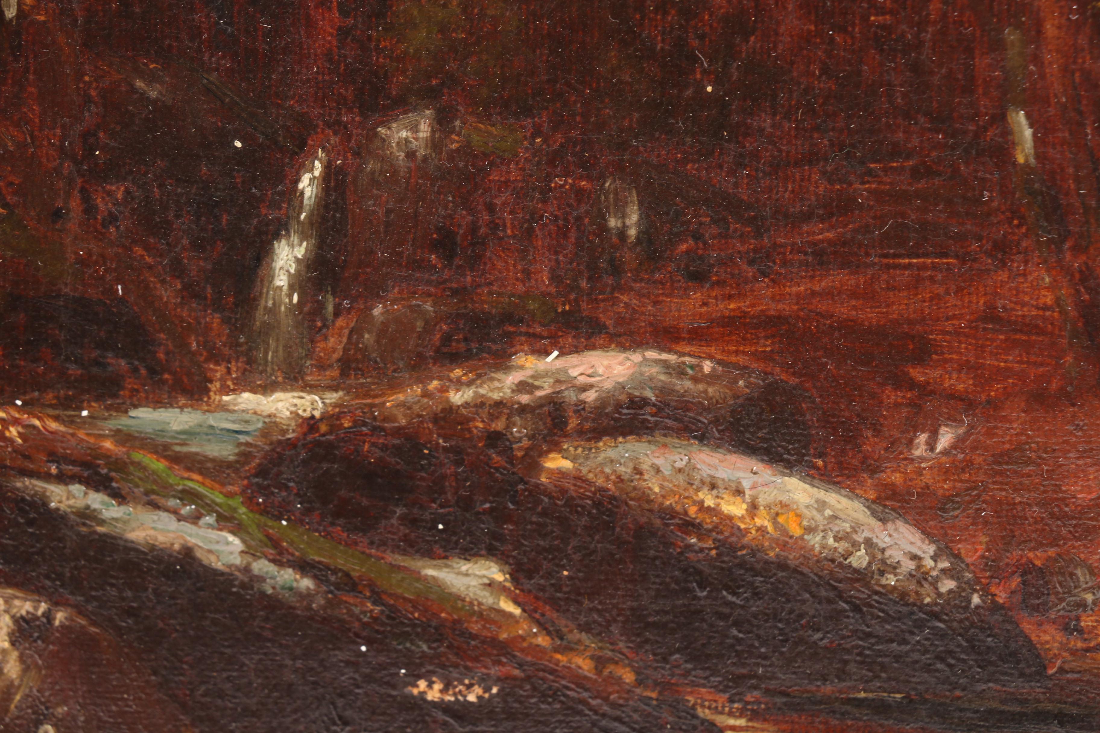 Landscape Oil Painting Attributed to Benjamin Champney