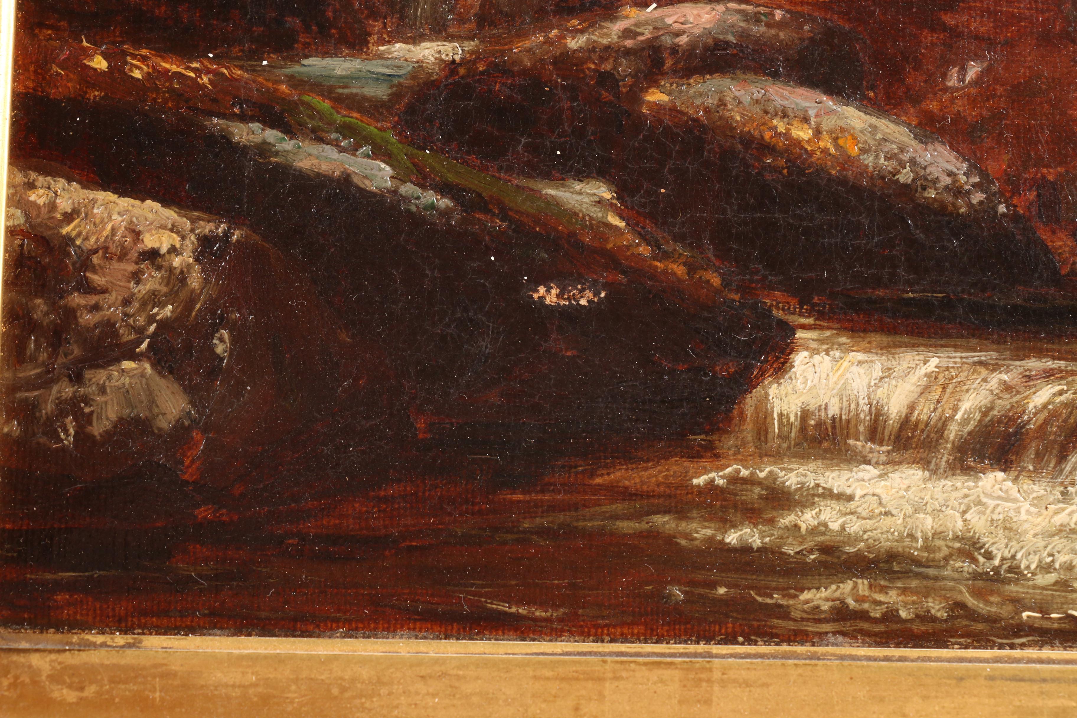 Landscape Oil Painting Attributed to Benjamin Champney