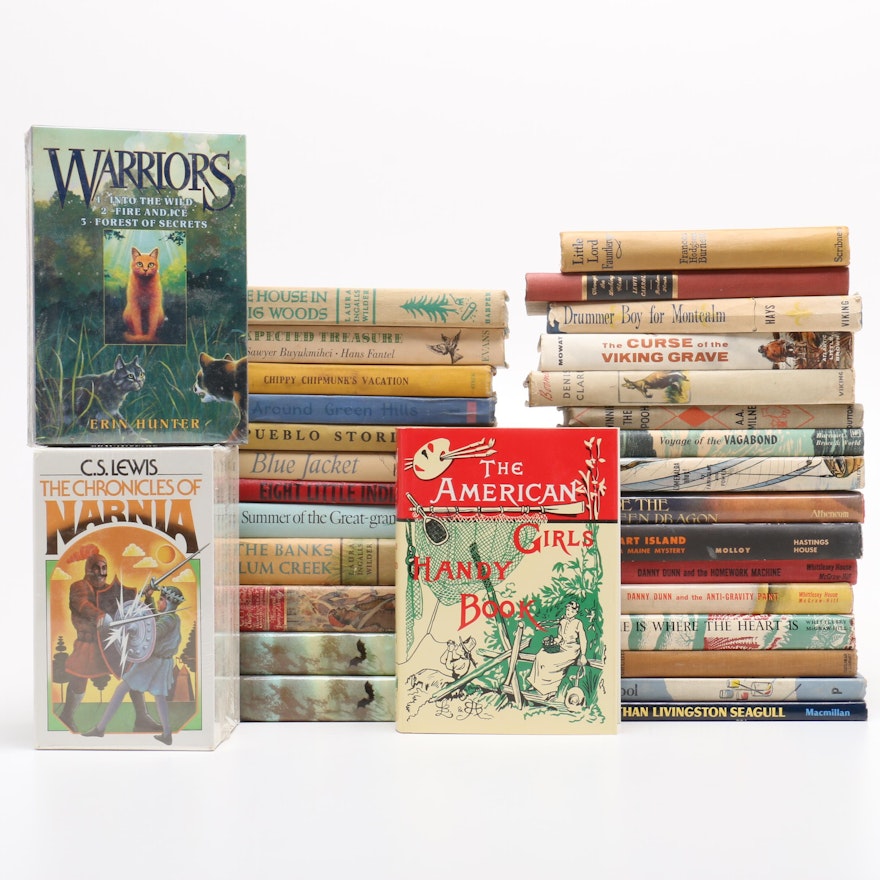 Vintage Middle Reader Book Collection including First Editions