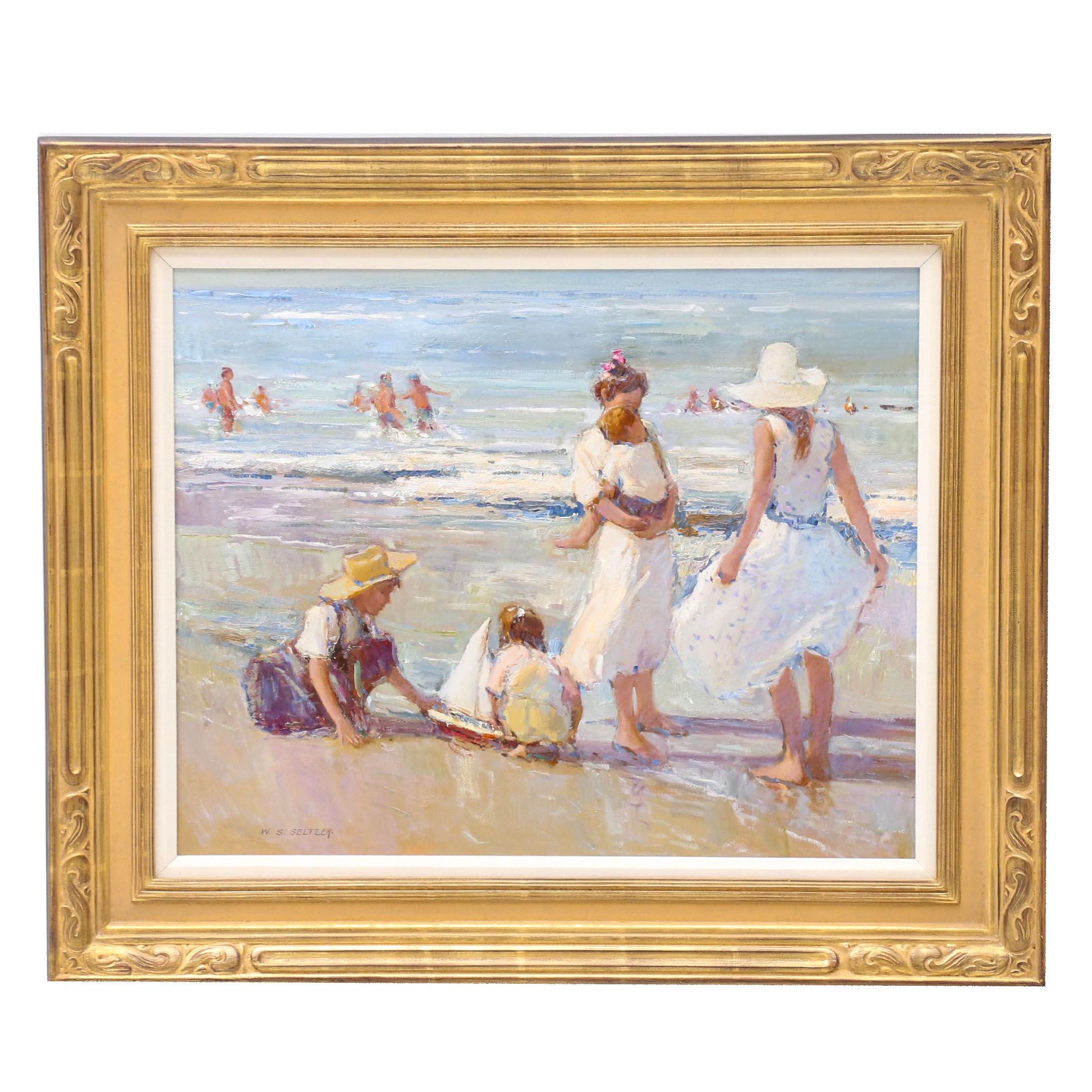 William Steve Seltzer Oil Painting "Sea Breeze"