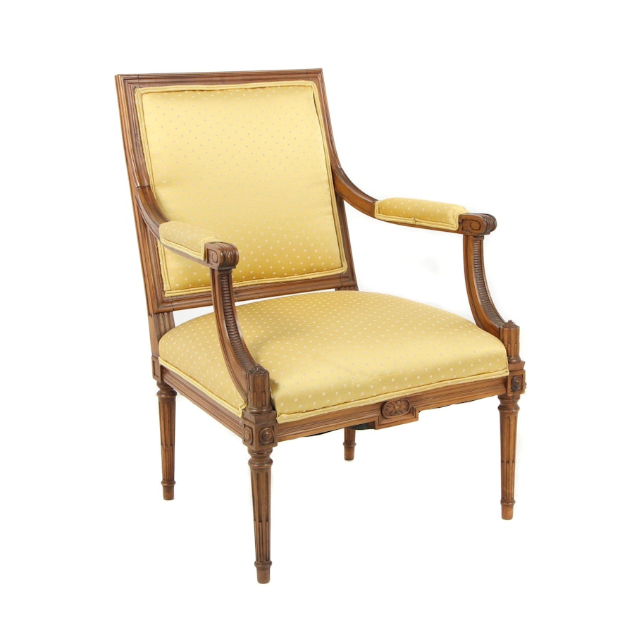Neoclassical Style Armchair, Mid 20th Century