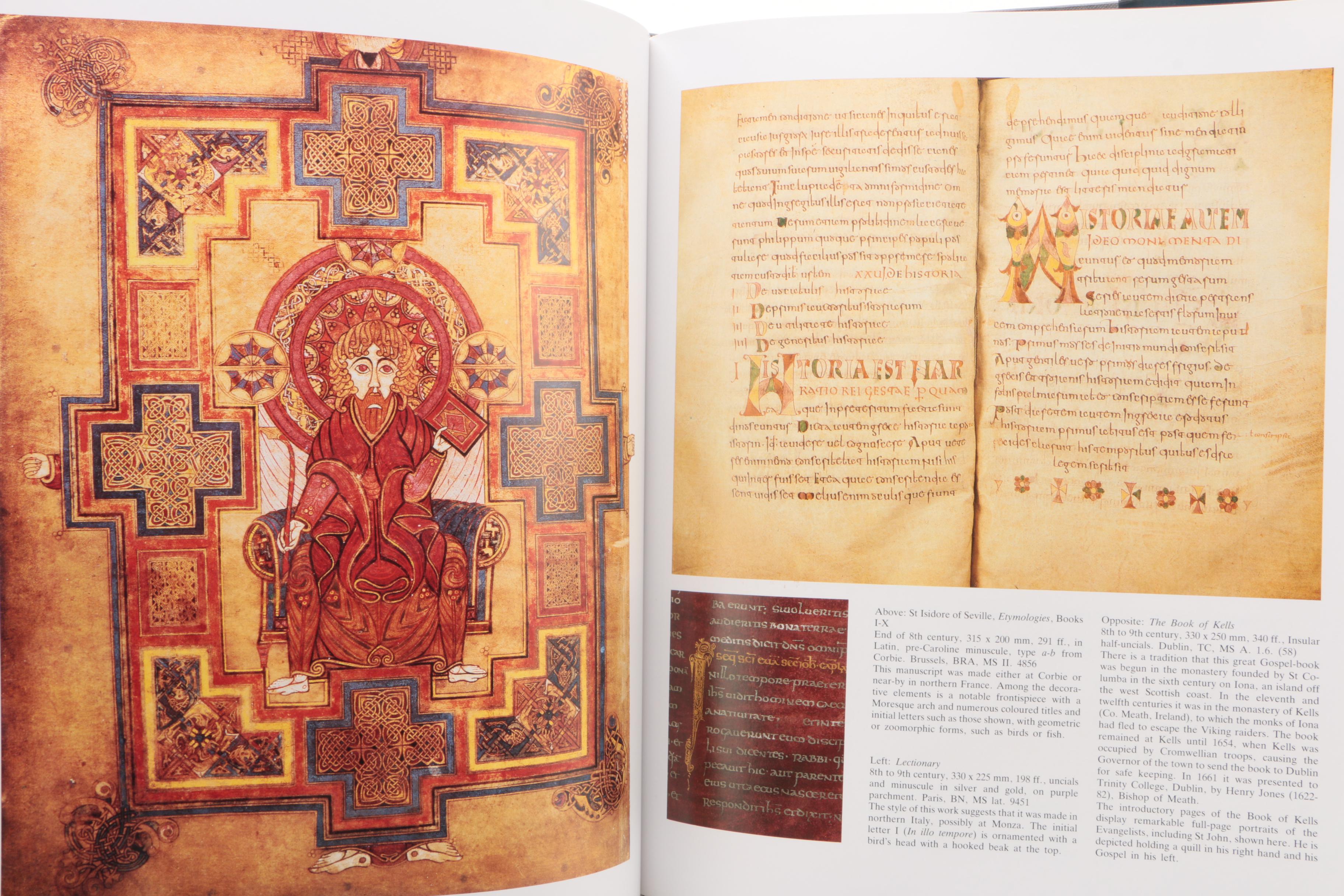 "Illuminated Manuscripts: The Book Before Gutenberg" by Giulia Bologna, 1995