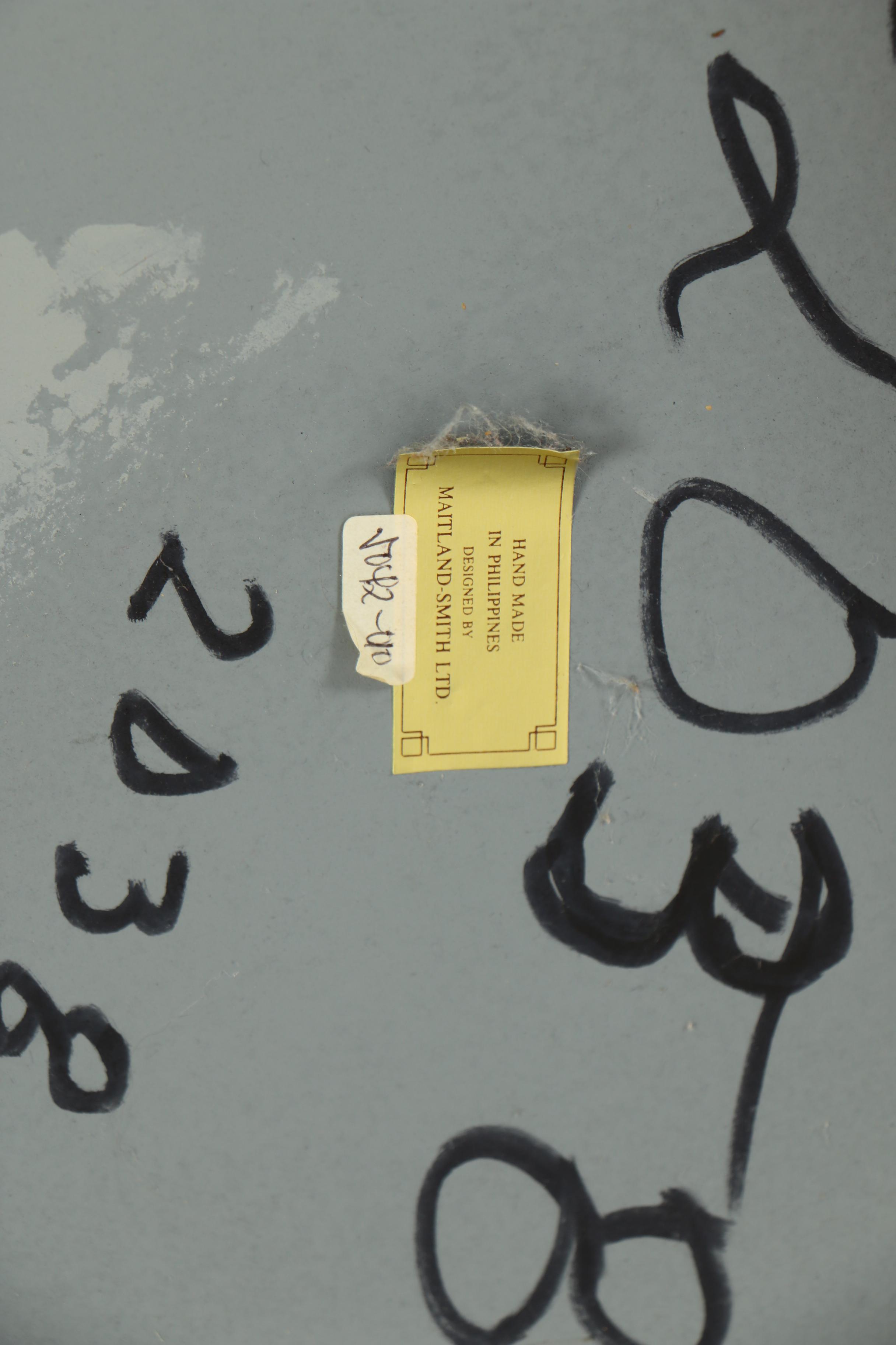 Maitland-Smith Art Deco Style Grain-Painted "Skyscraper" Cabinet