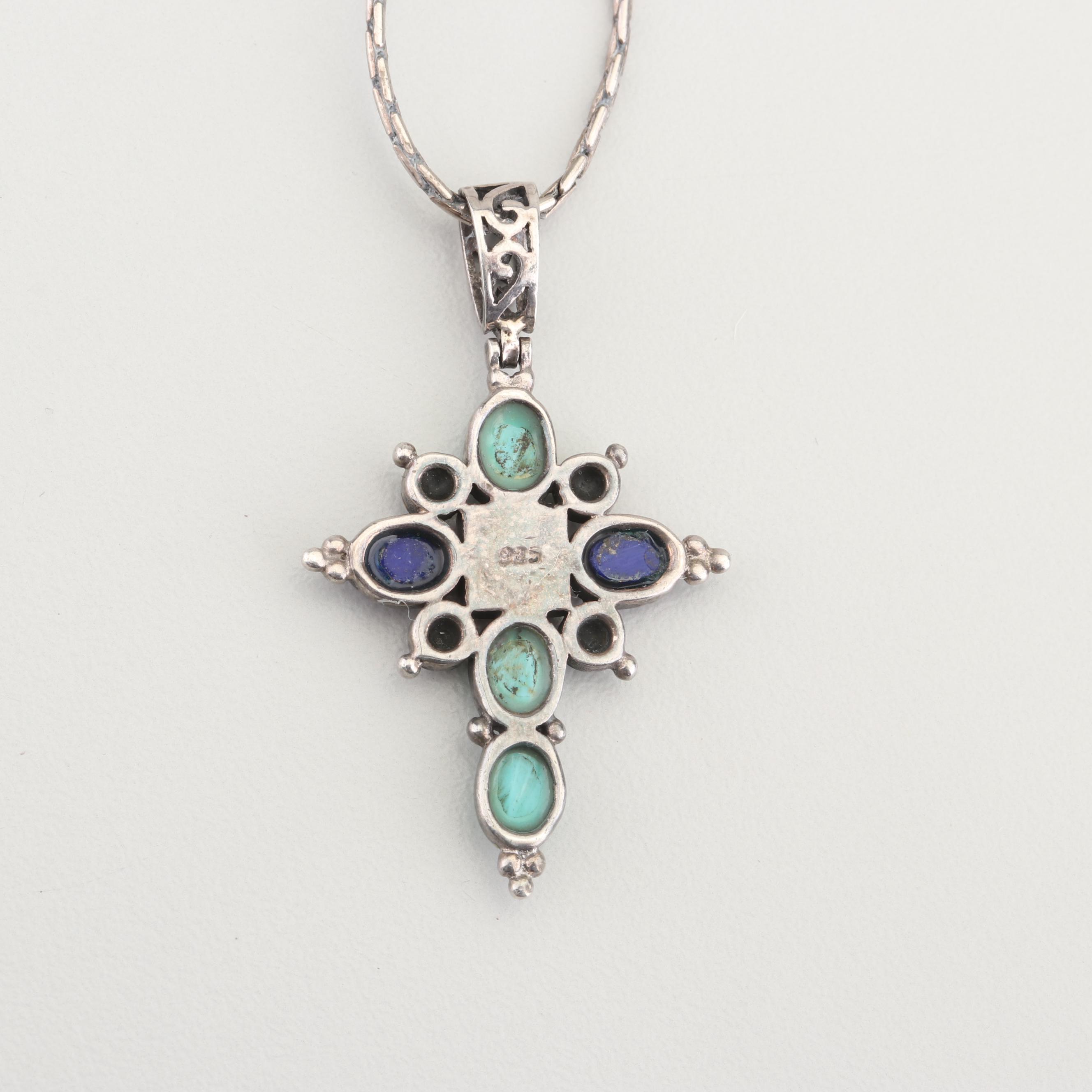 Sterling Silver Gemstone Necklaces