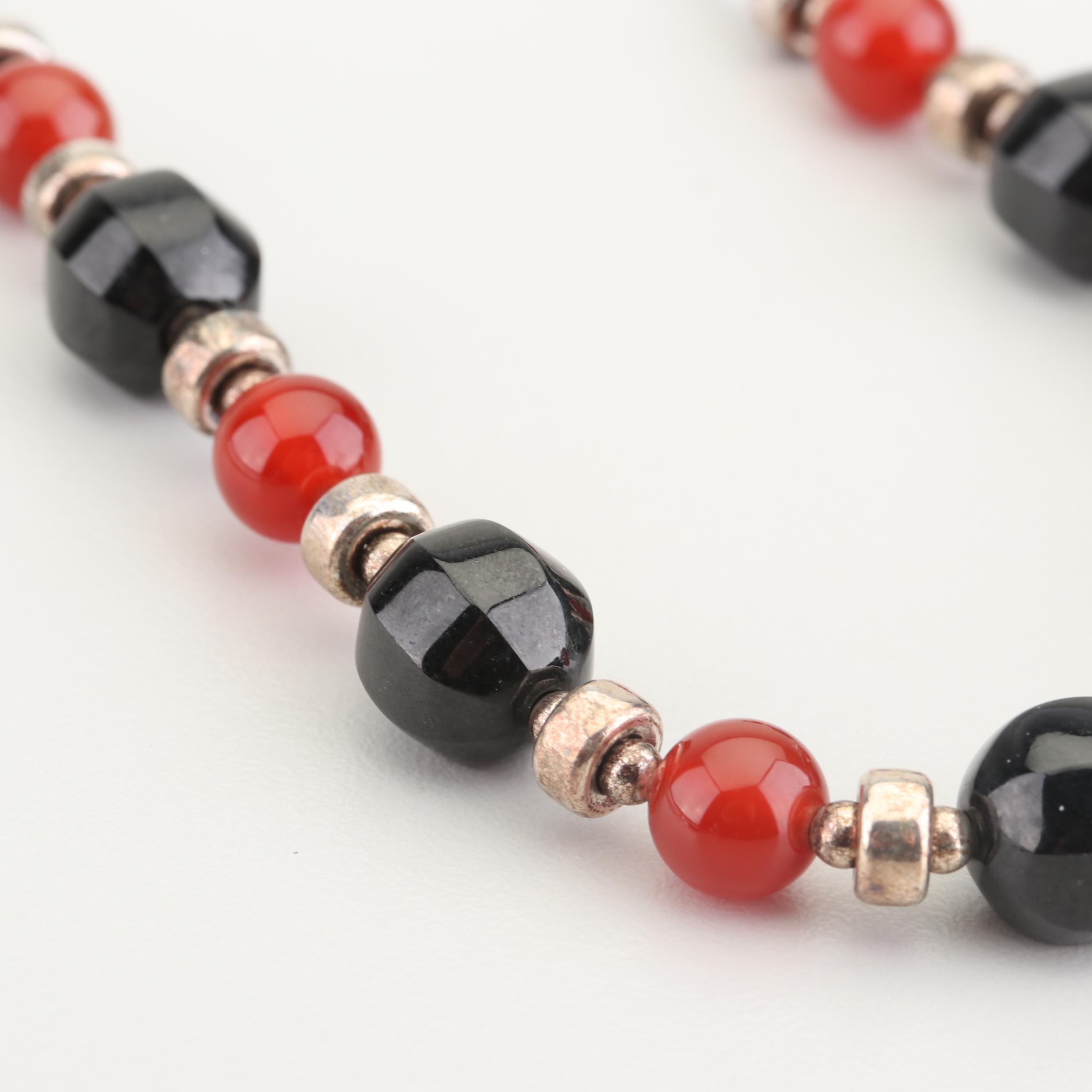 Sterling Silver Gemstone Necklaces