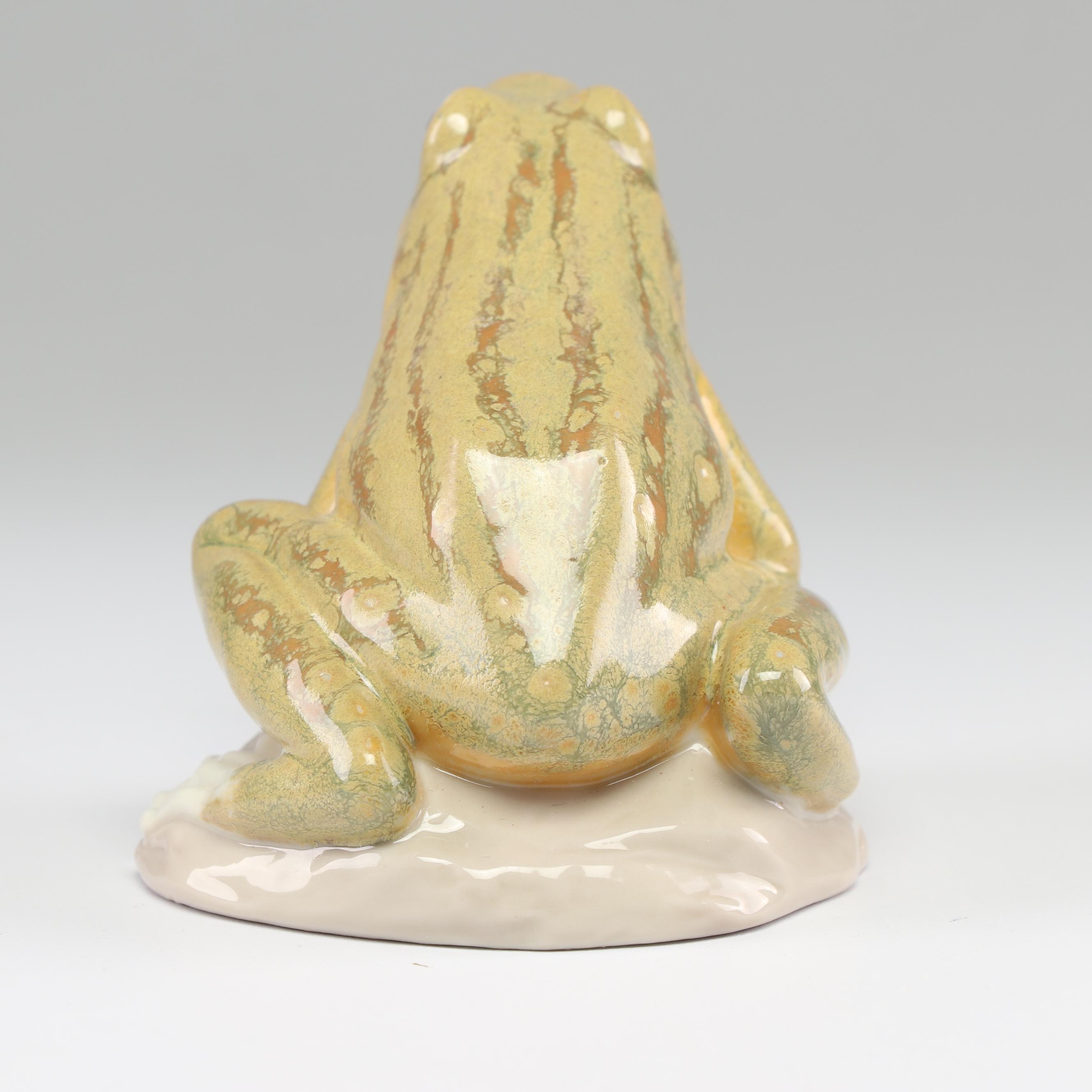 Lladró Porcelain Frog Figurine