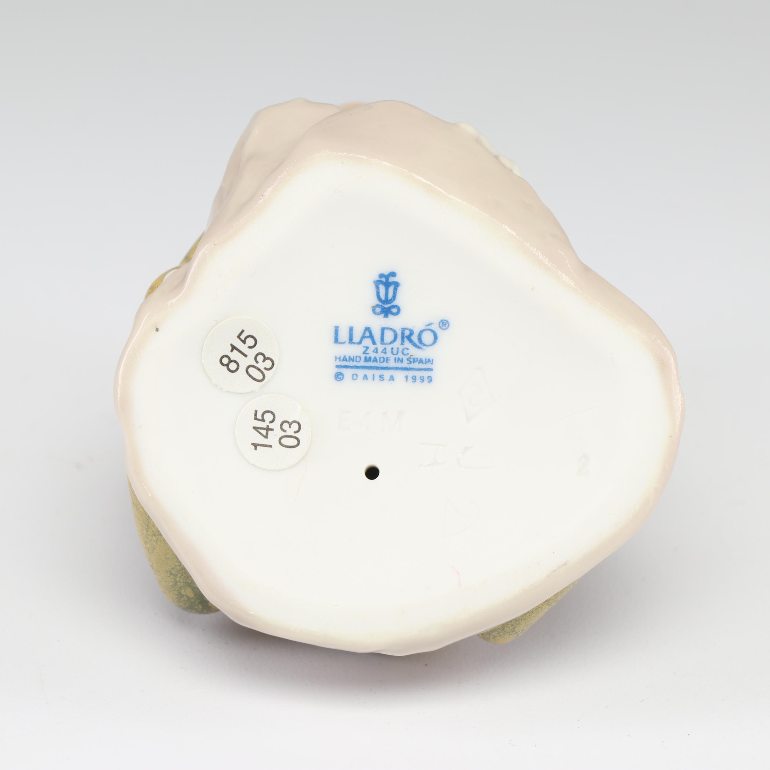 Lladró Porcelain Frog Figurine