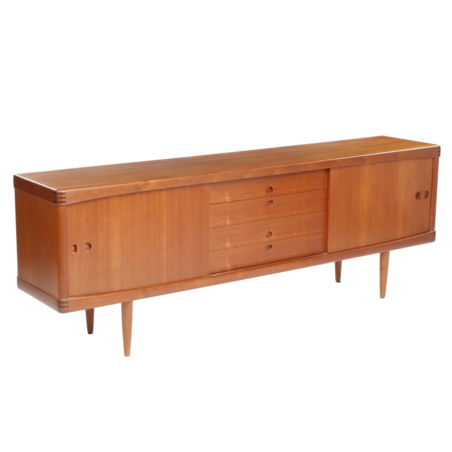 HW Klein For Bramin Møbler Danish Teak Credenza, 1960s