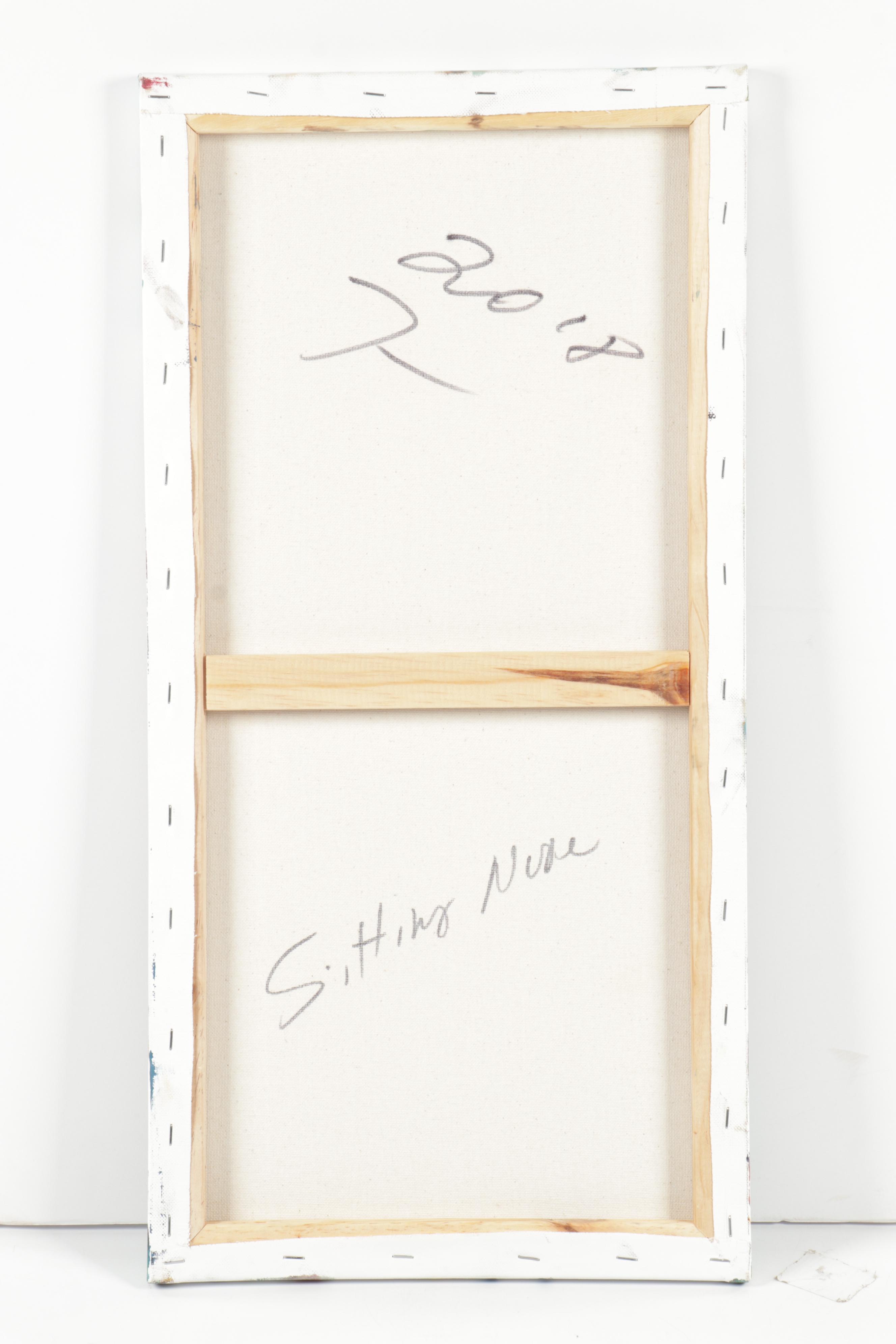 Jose Trujillo Oil Painting "Sitting Nude"