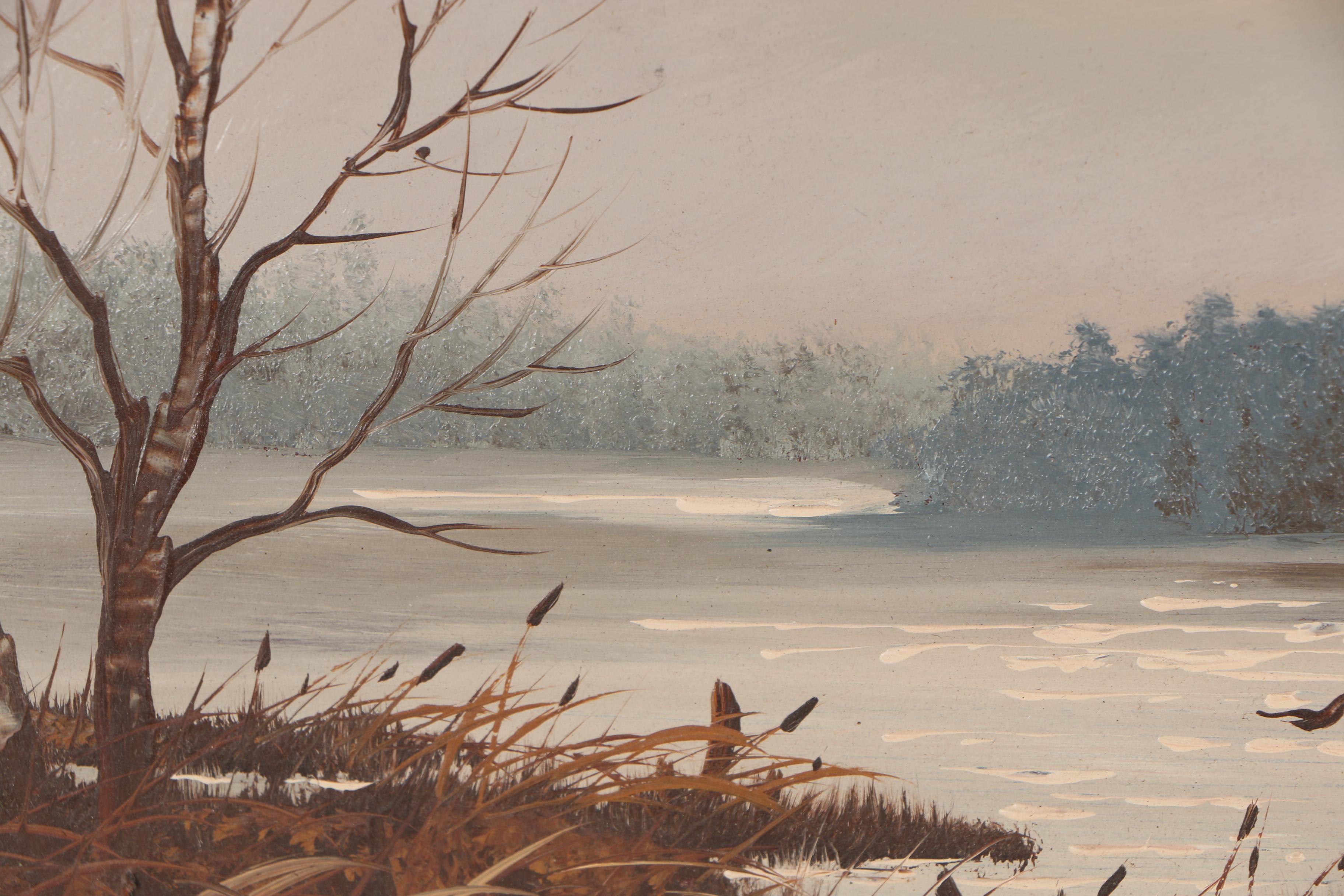 Heinz V. Pundleider Oil Painting "St. Lawrence", 1981