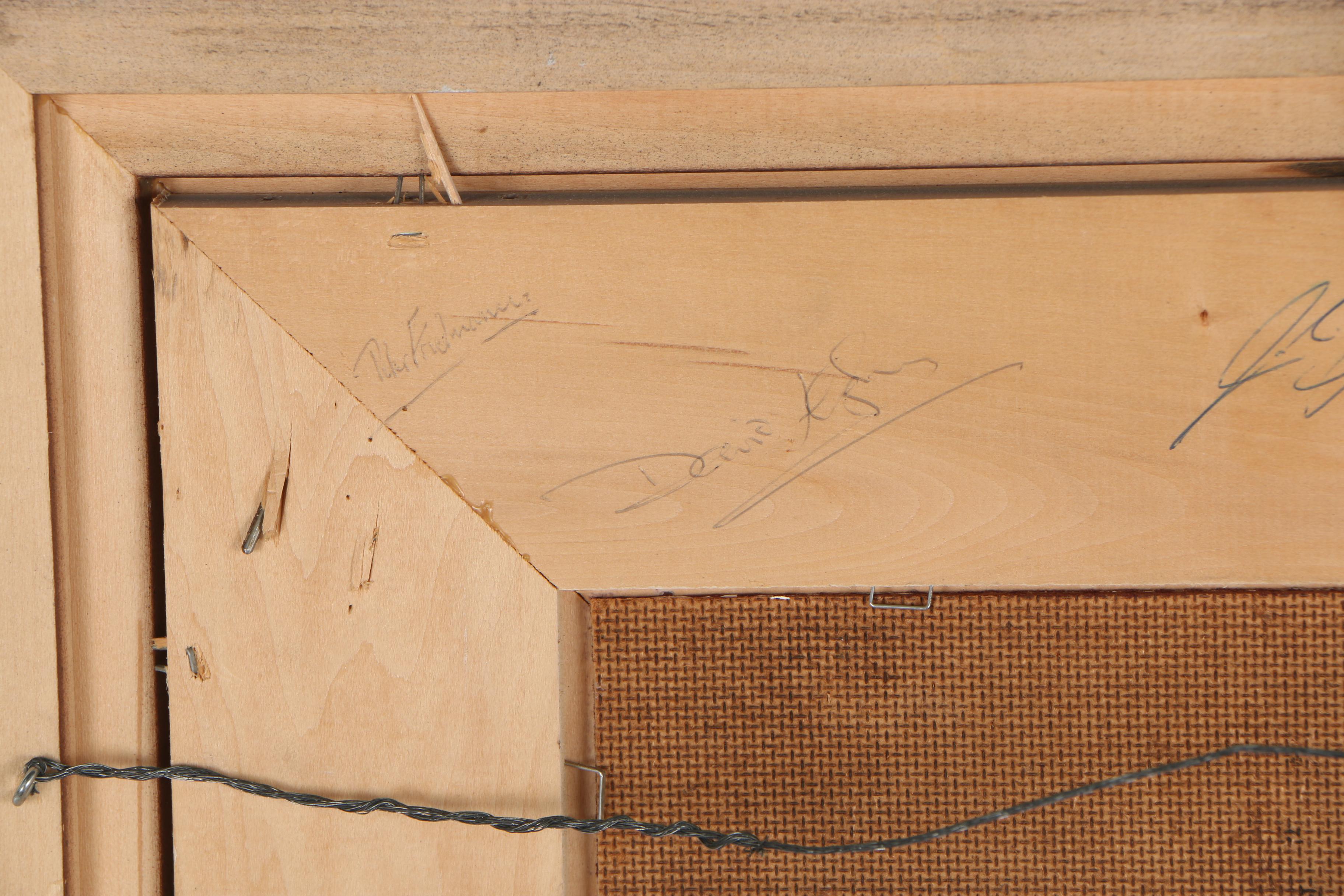 Heinz V. Pundleider Oil Painting "St. Lawrence", 1981