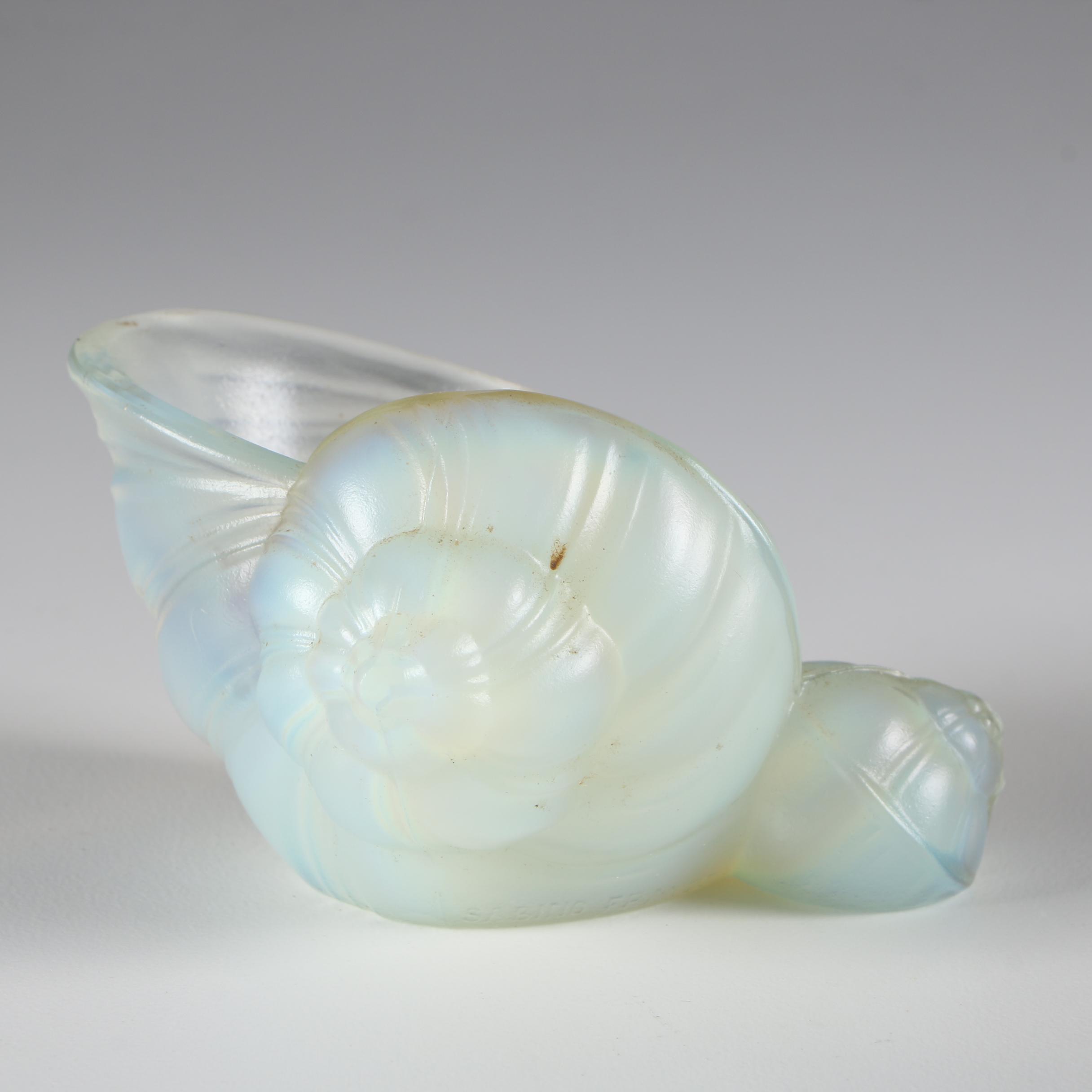 Sabino Art Deco Opalescent Glass Animal Figurines