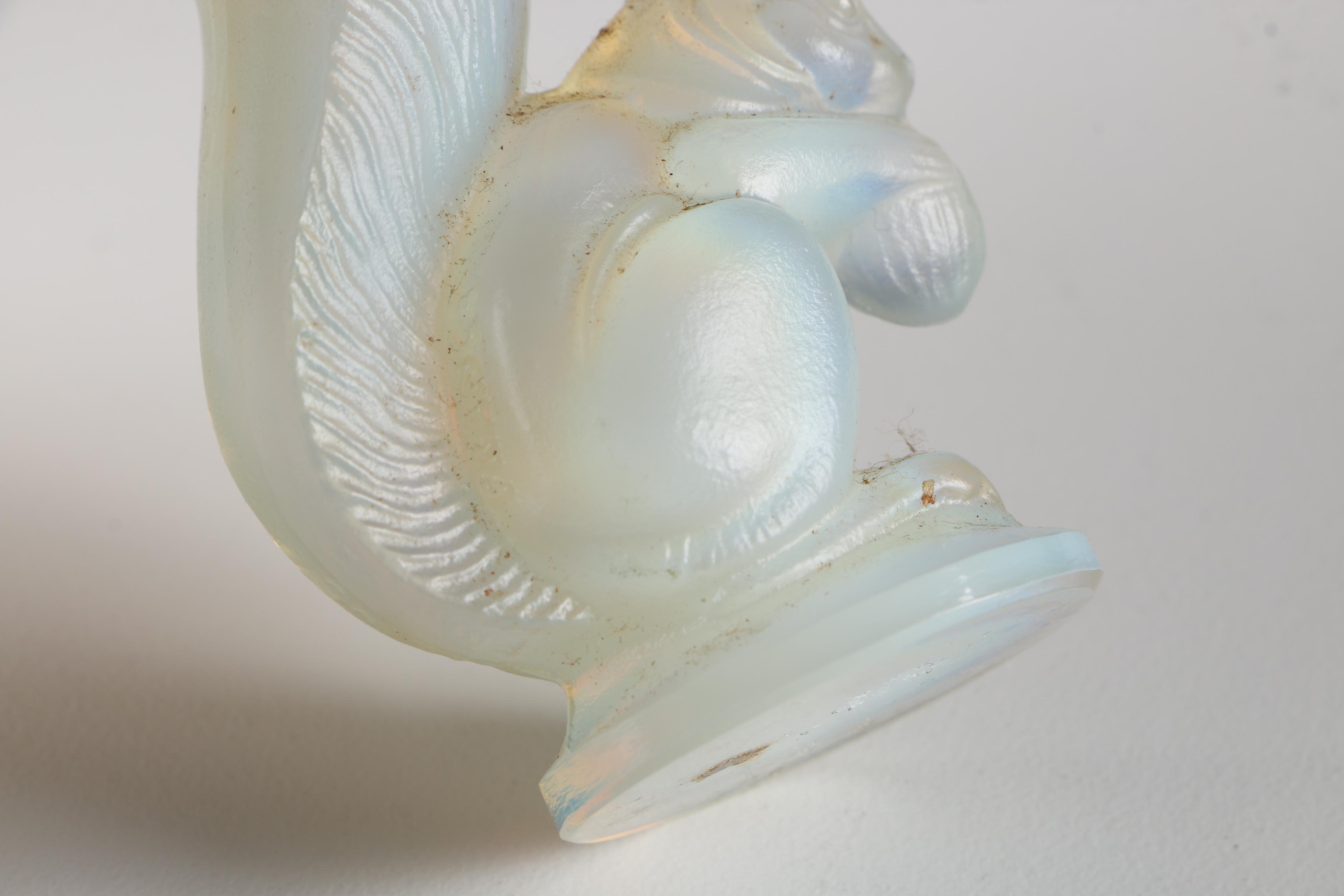 Sabino Art Deco Opalescent Glass Animal Figurines