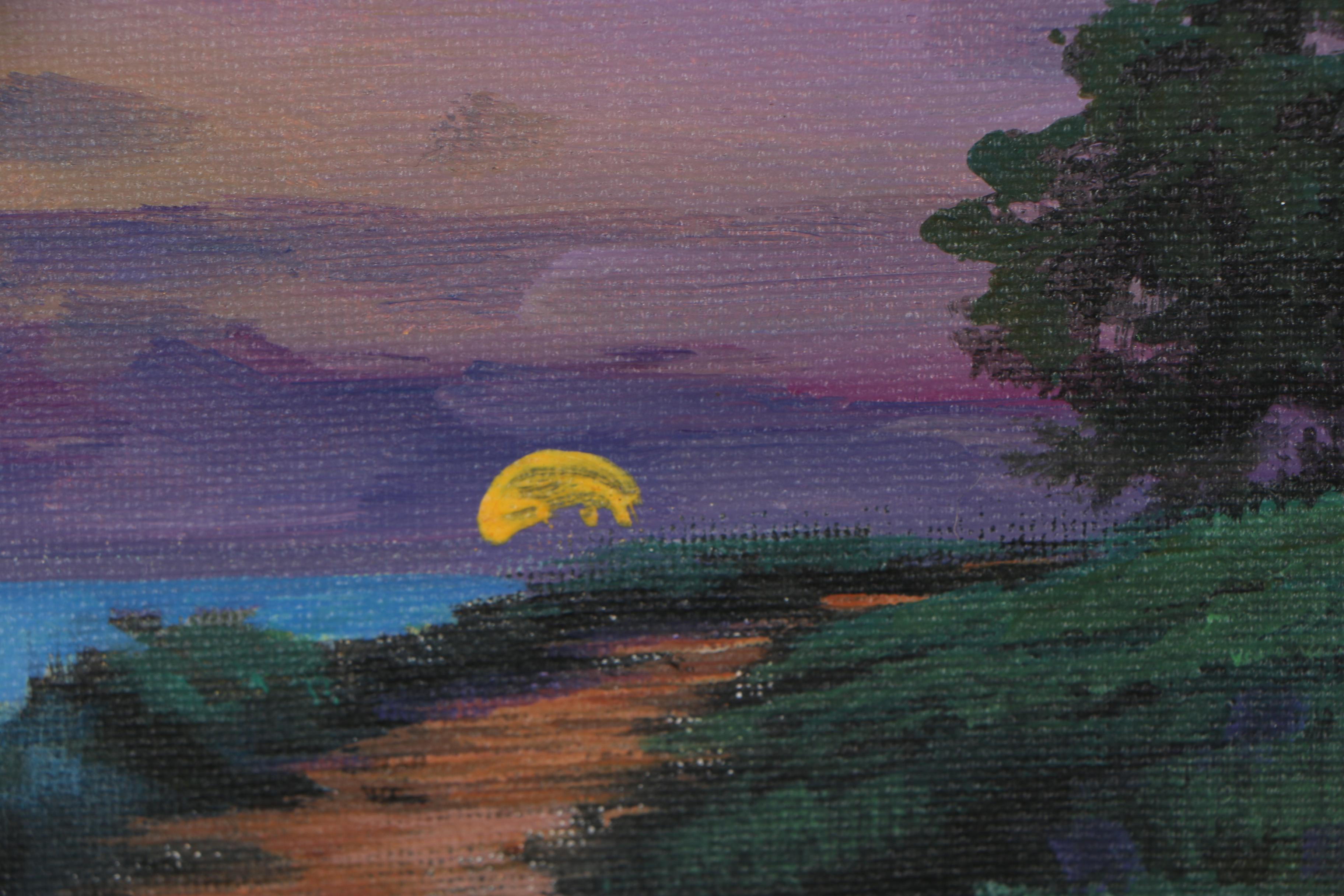 Douglas “Bumo” Johnpeer Oil Painting "Beach Access"