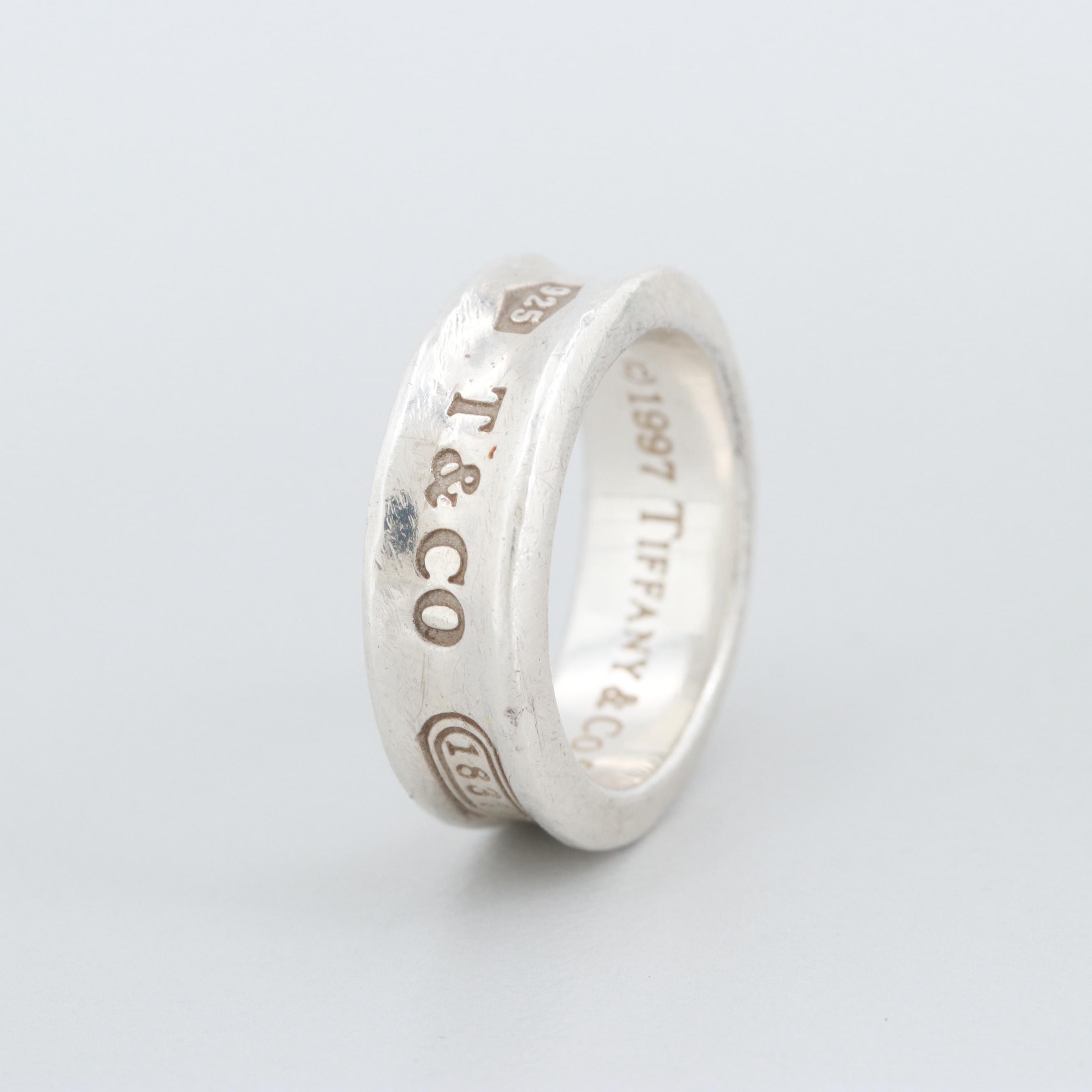 Tiffany & Co. "1837" Collection Sterling Silver Band