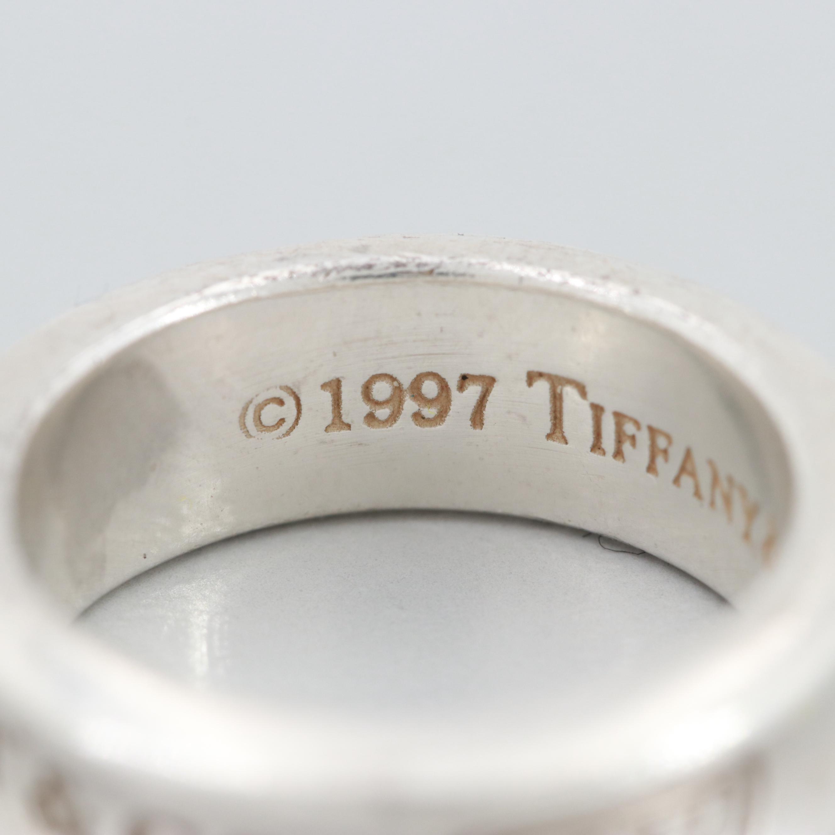 Tiffany & Co. "1837" Collection Sterling Silver Band