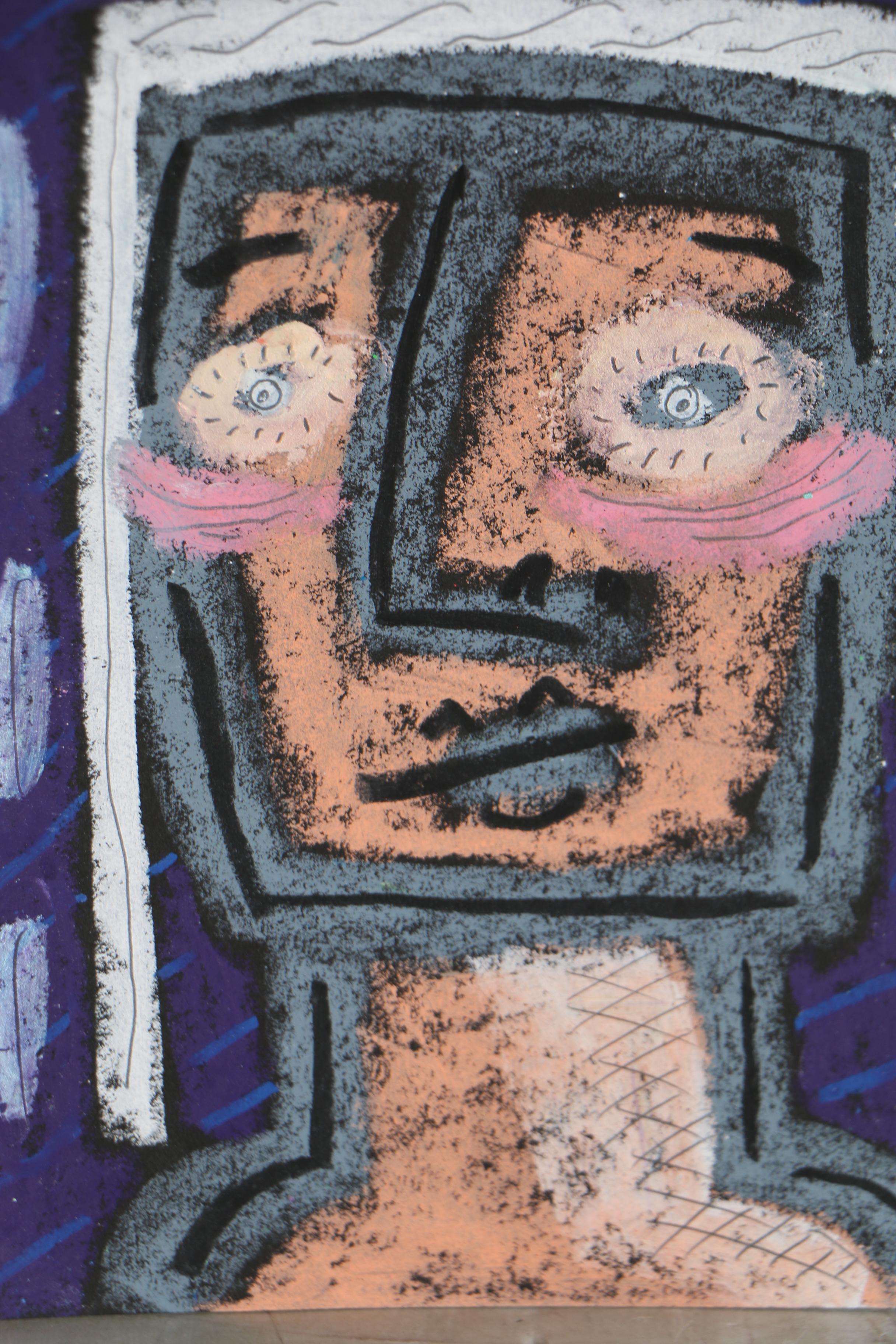 Merle Rosen 2005 Portrait Pastel Drawing