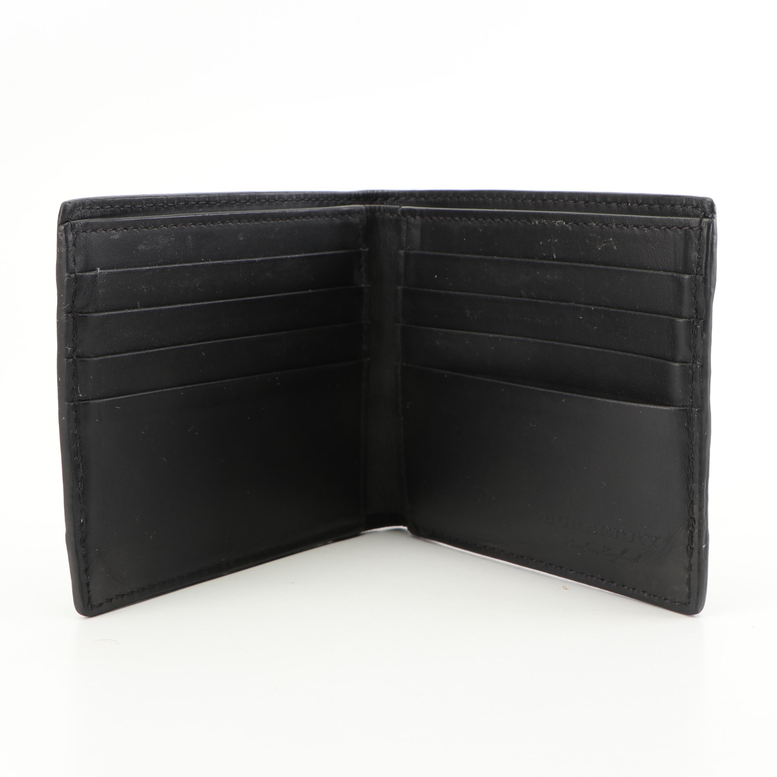 Burberry London "Haymarket Check" Bifold Wallet