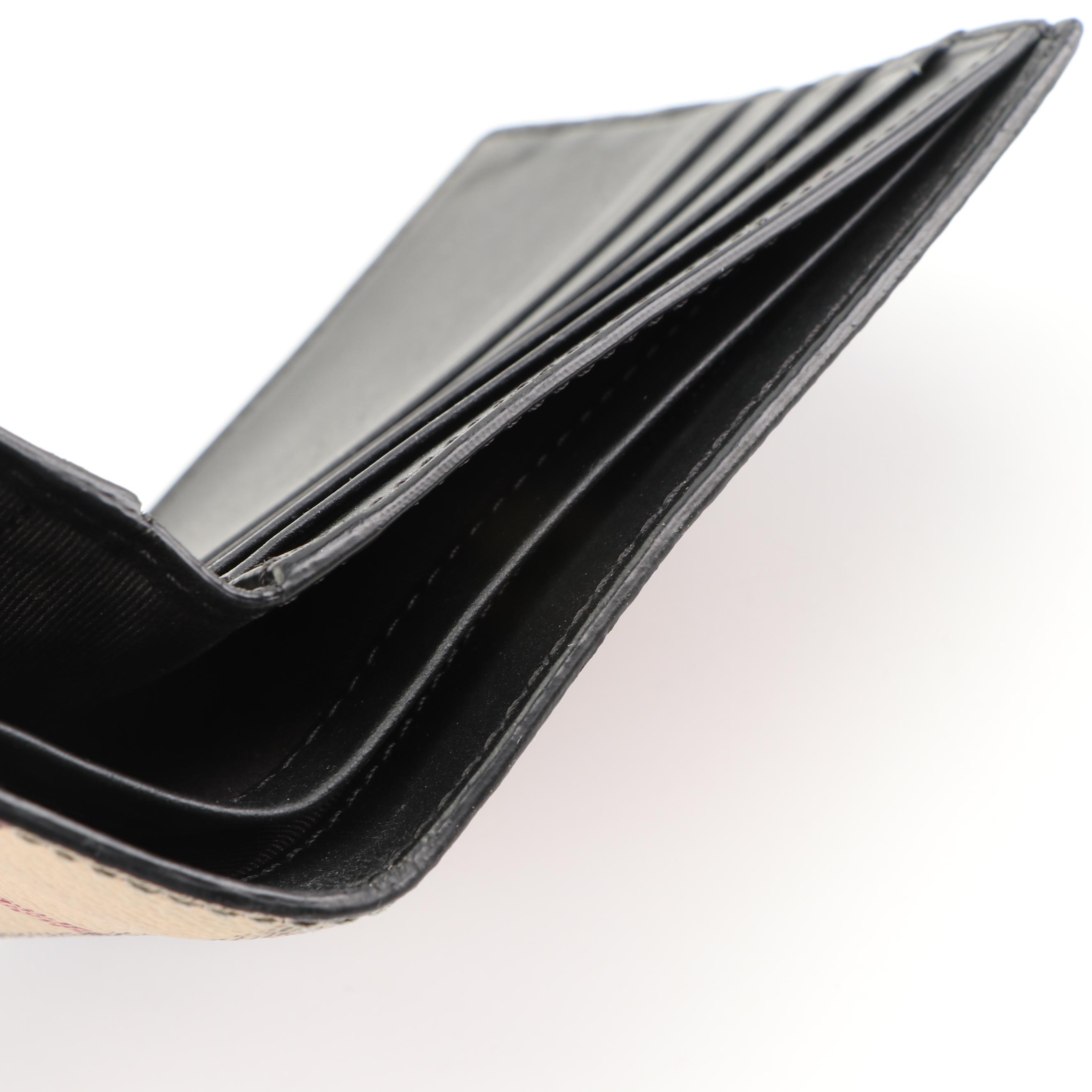 Burberry London "Haymarket Check" Bifold Wallet