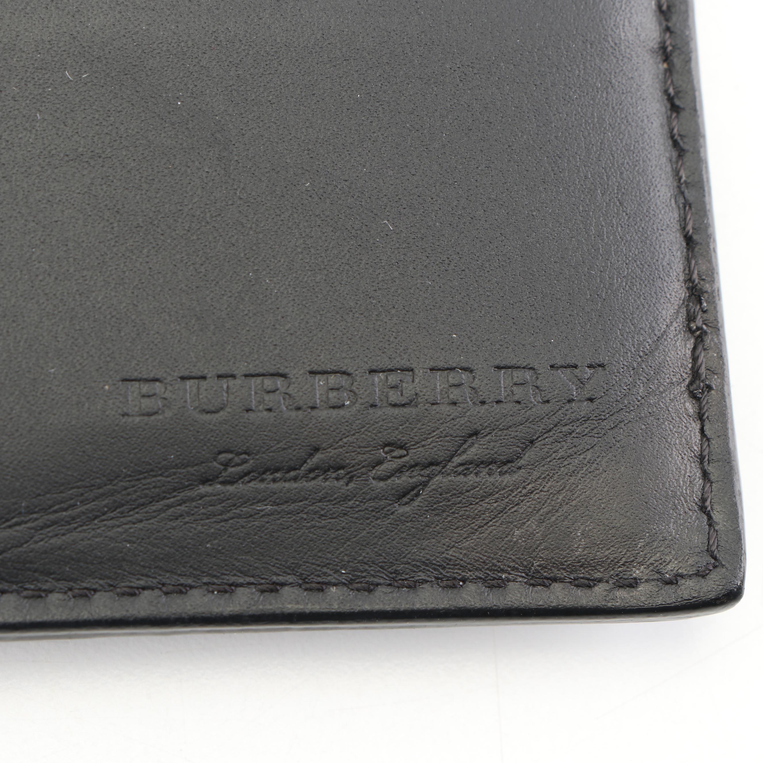 Burberry London "Haymarket Check" Bifold Wallet