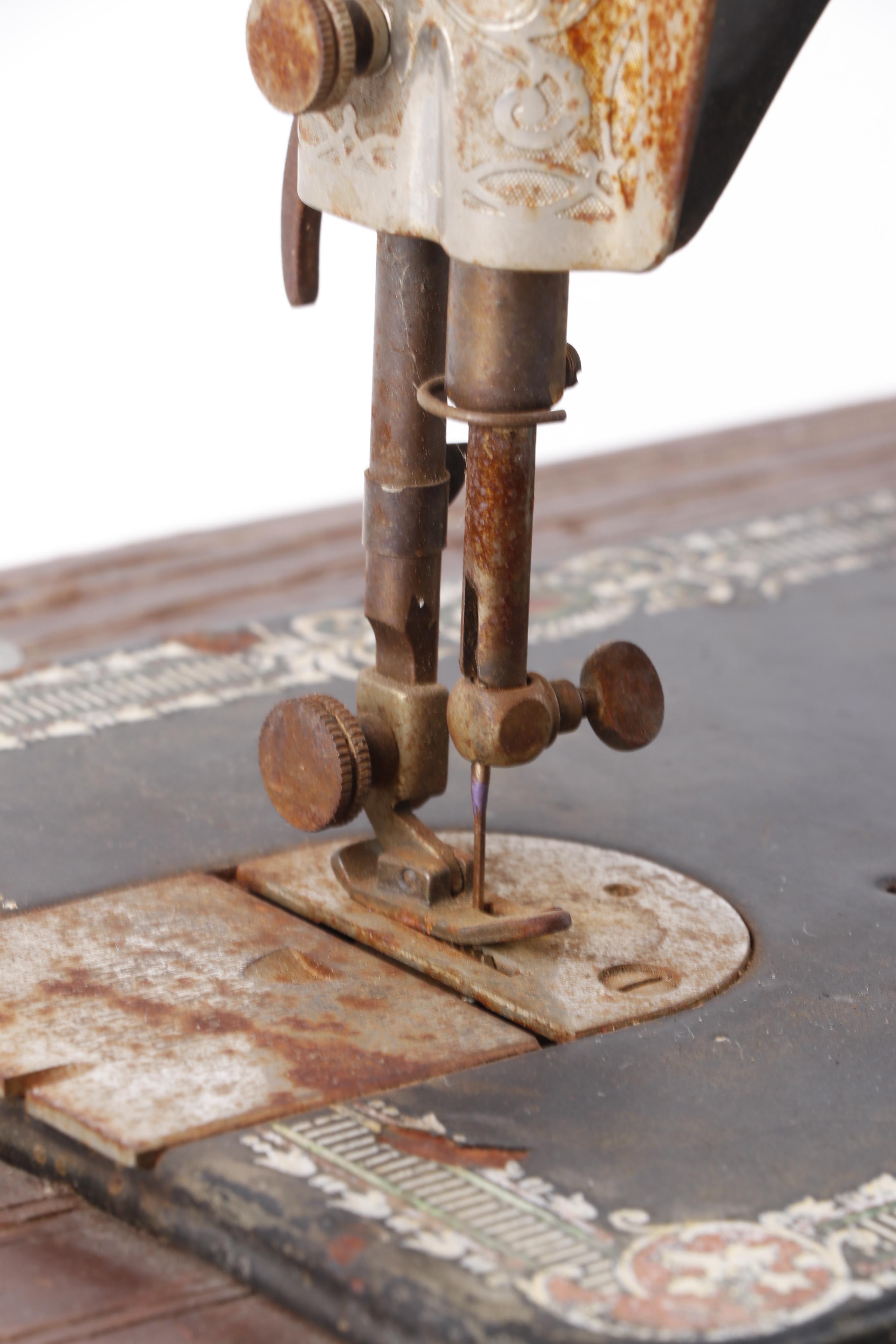 Singer Electric Treadle Sewing Machine, Circa 1910