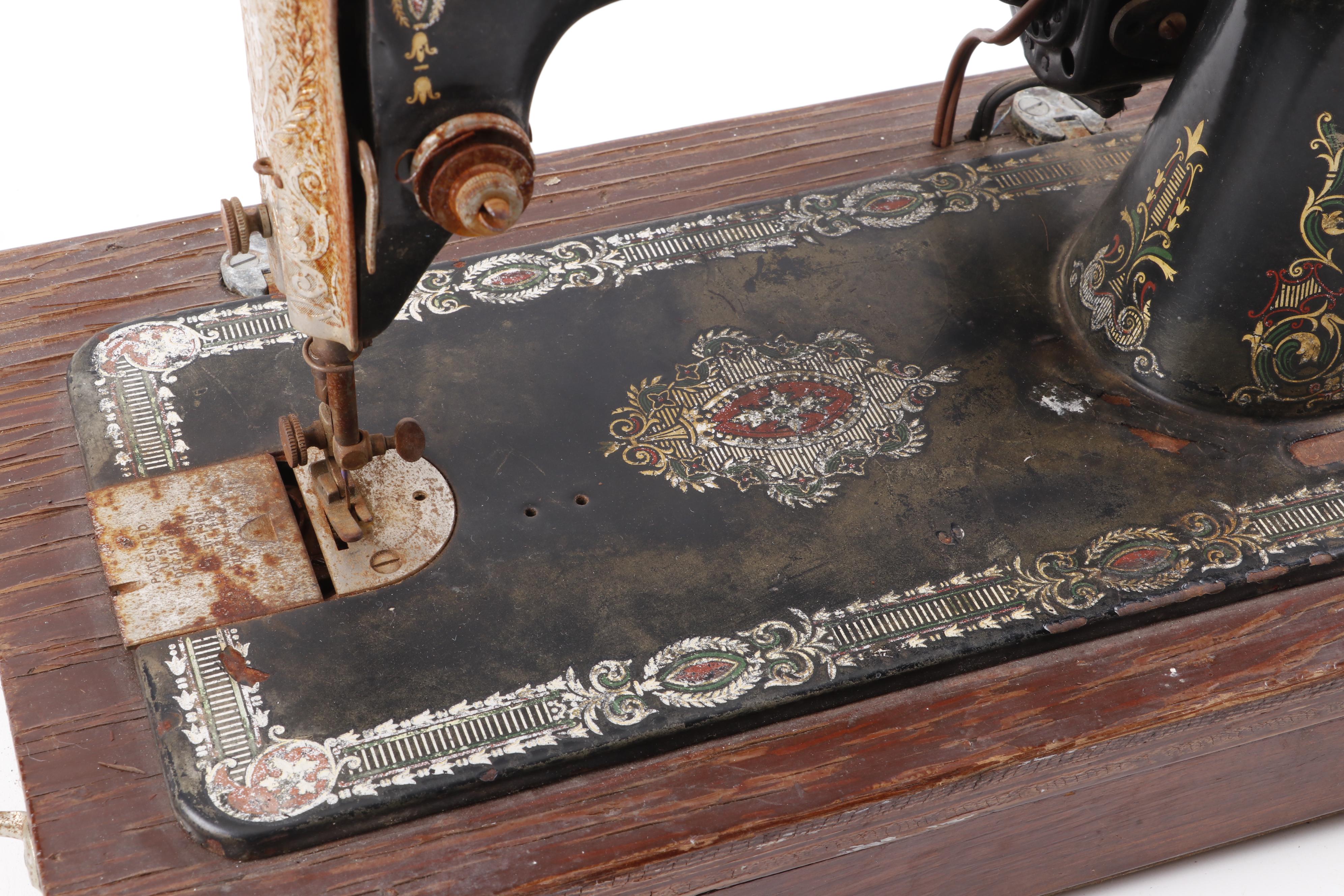 Singer Electric Treadle Sewing Machine, Circa 1910