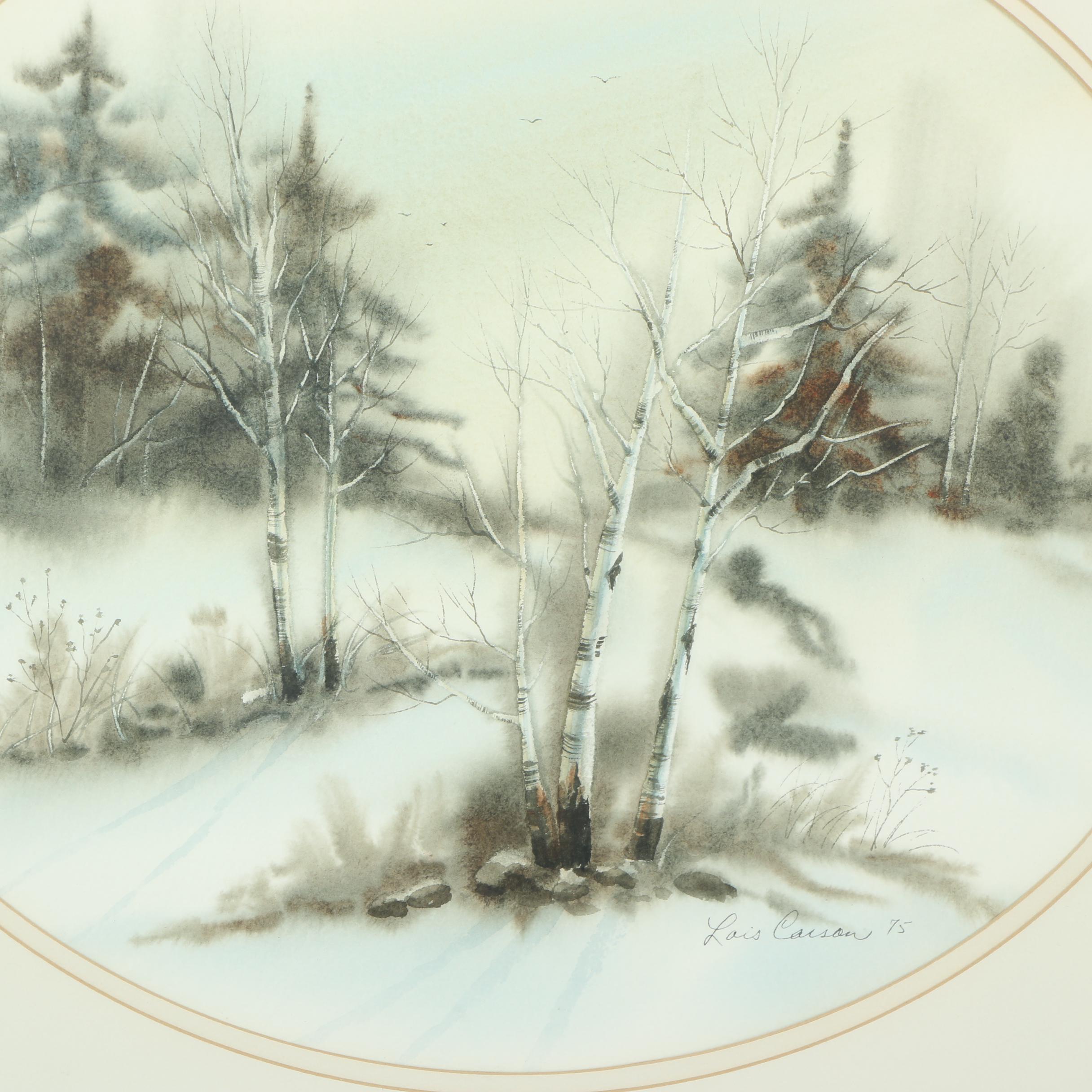 Lois Carson Watercolor Painting