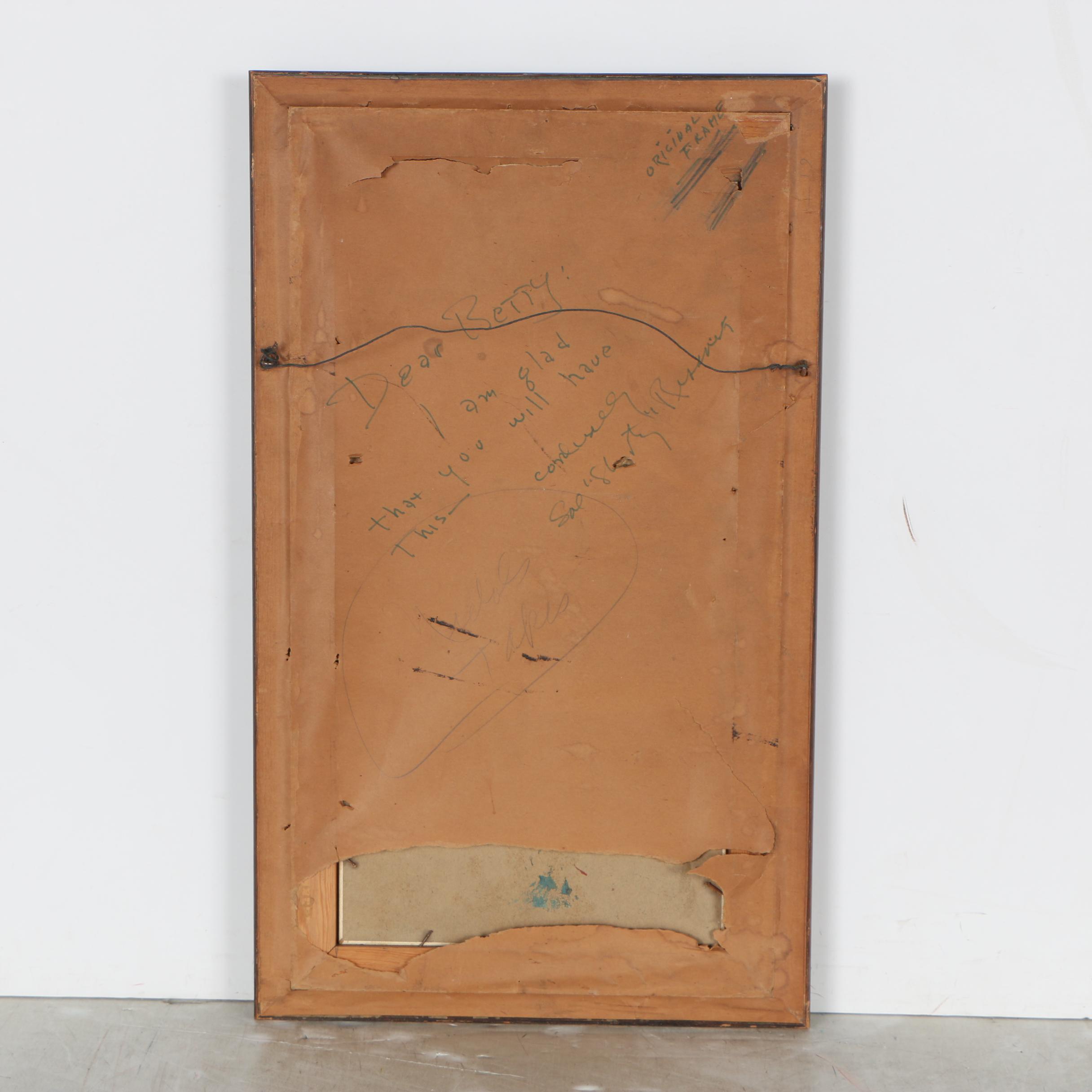 Nicholas Takis Oil Painting of Three Young Musicians