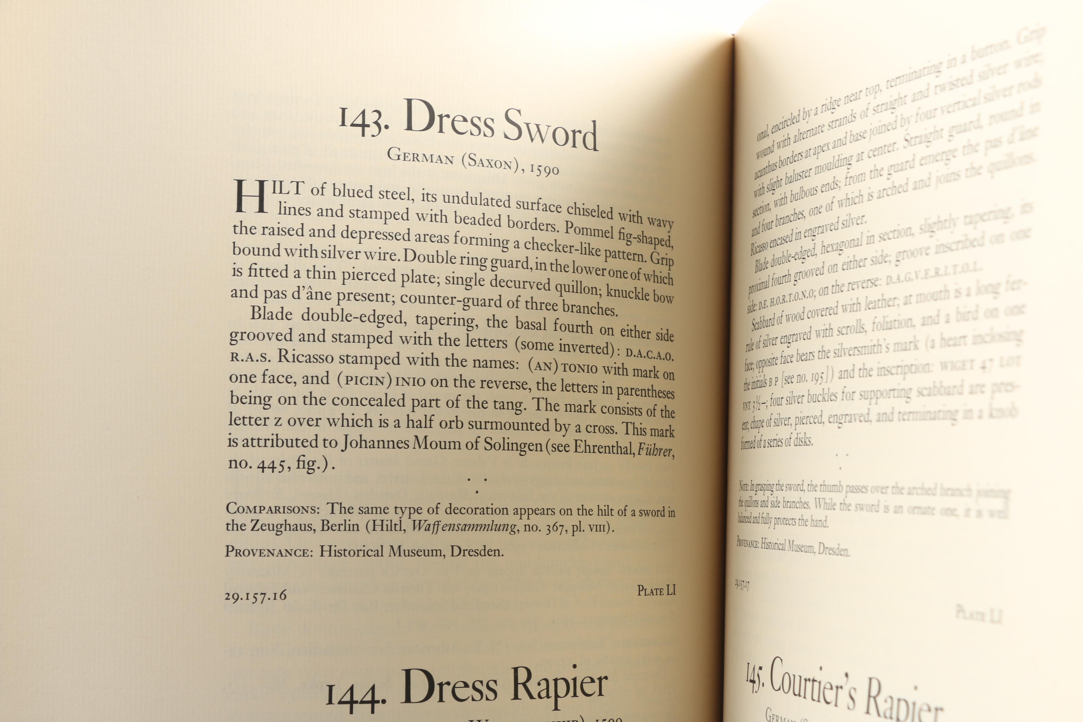 Antique and Vintage Arms and Armour Books with Illustrations