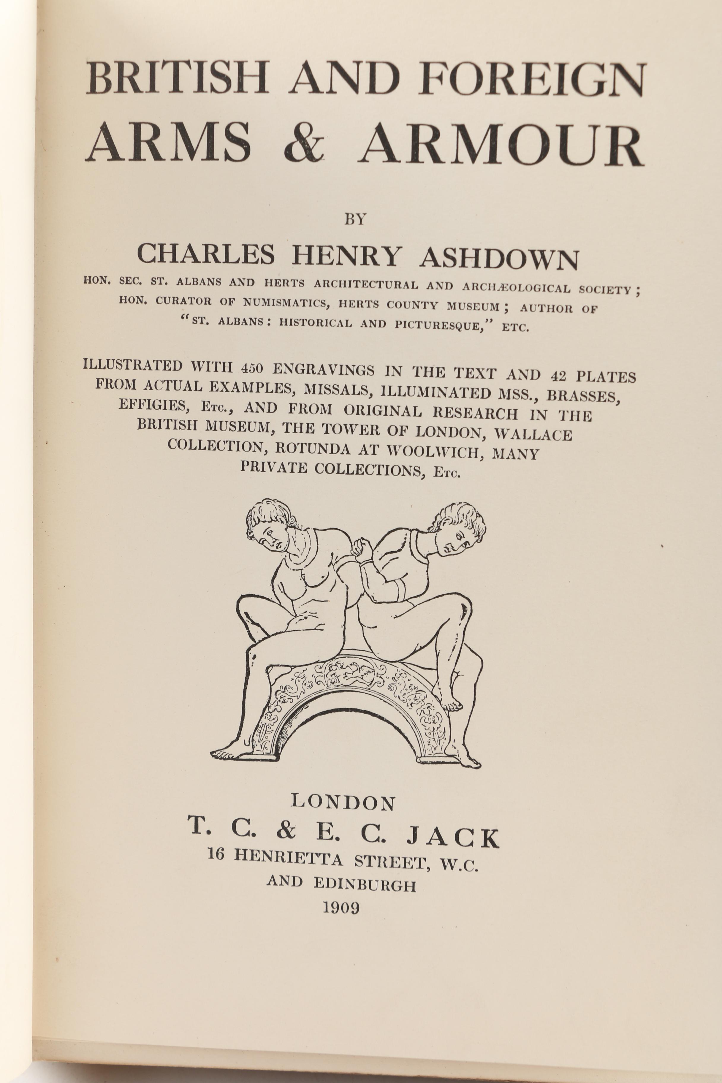 Antique and Vintage Arms and Armour Books with Illustrations