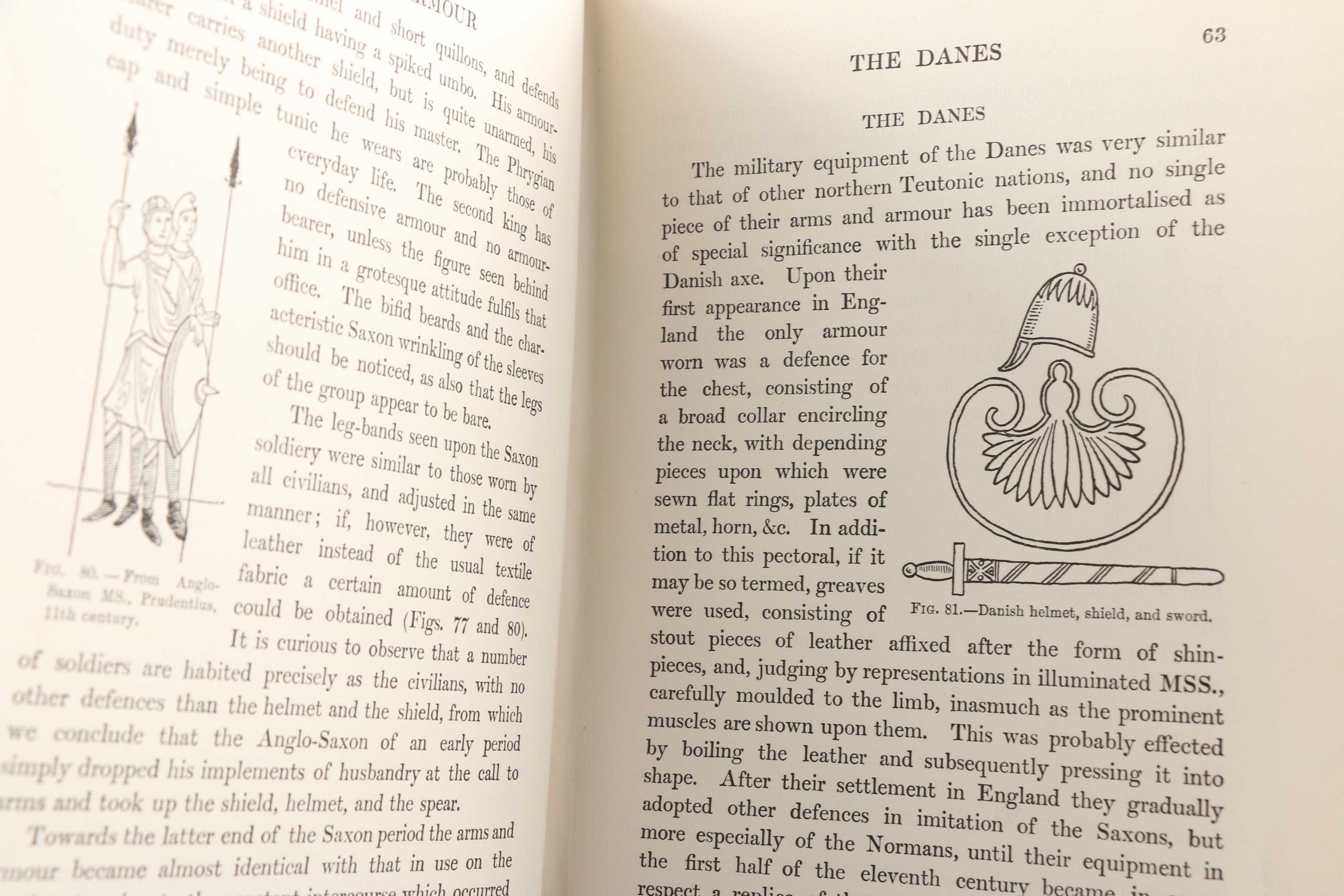 Antique and Vintage Arms and Armour Books with Illustrations