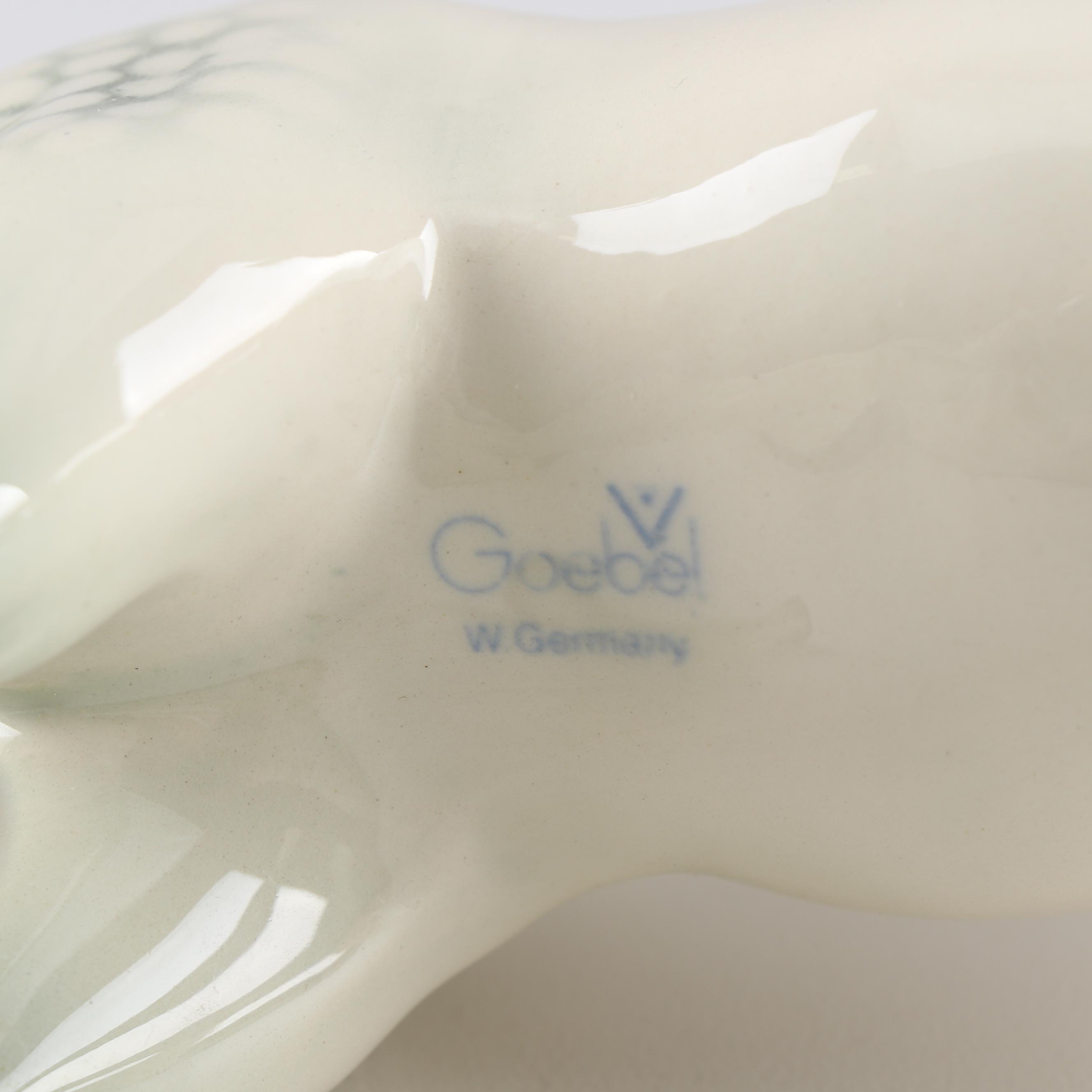 Goebel Porcelain Horse and Ram Figurines