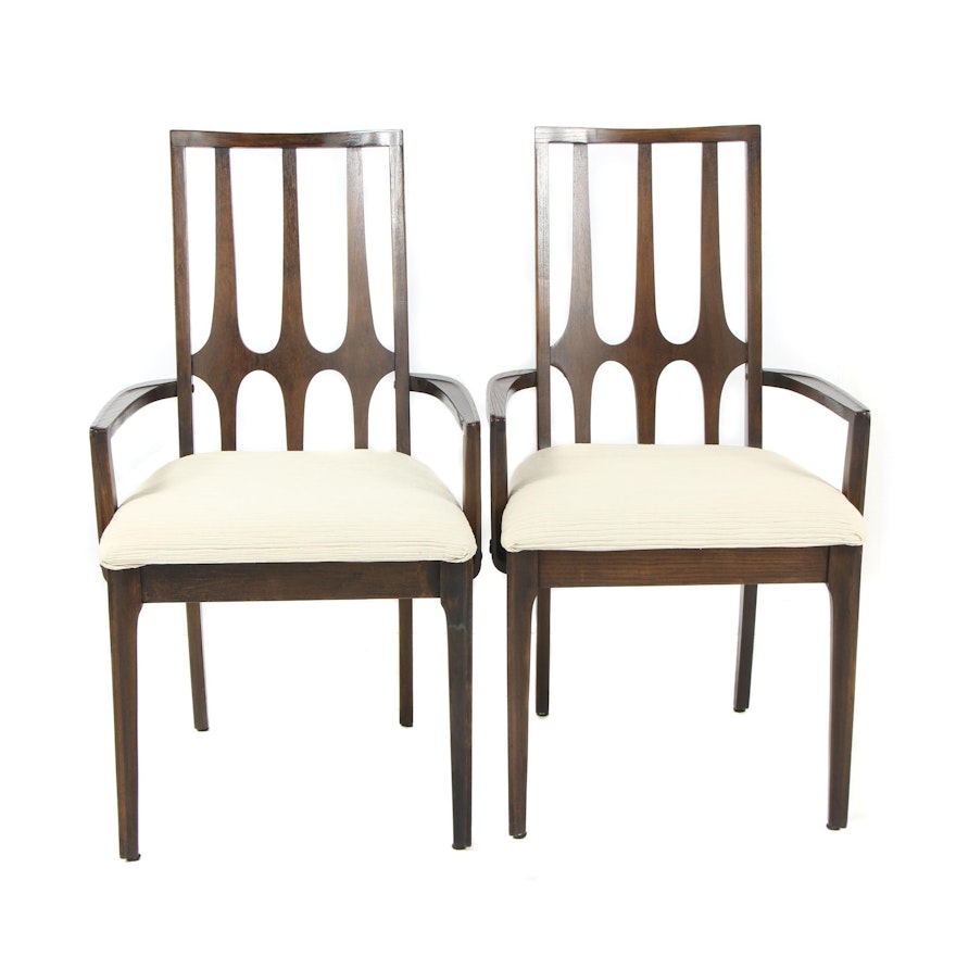 Pair of Mid-Century Modern Dining Armchairs
