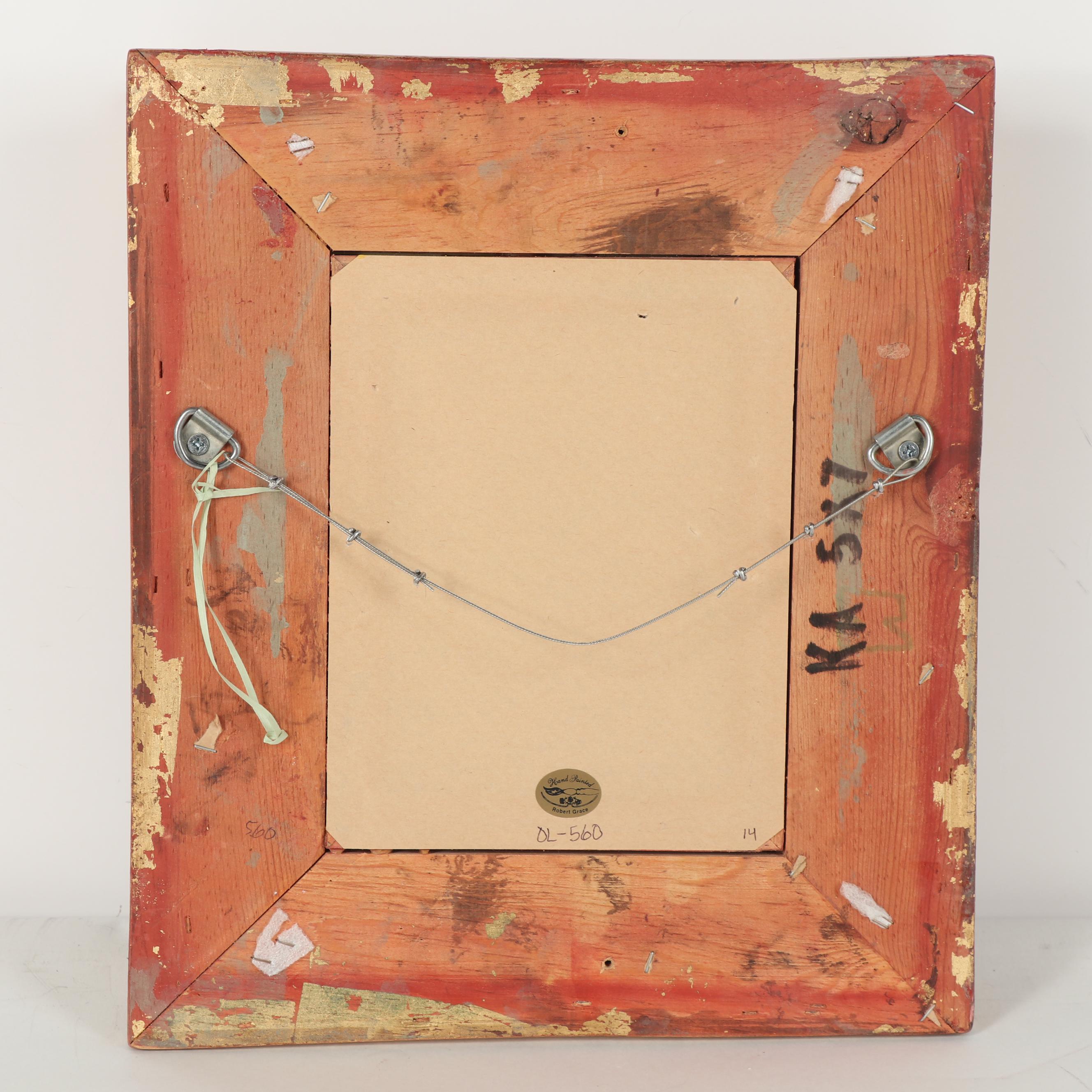 Robert Grace Floral Still Life Oil Painting