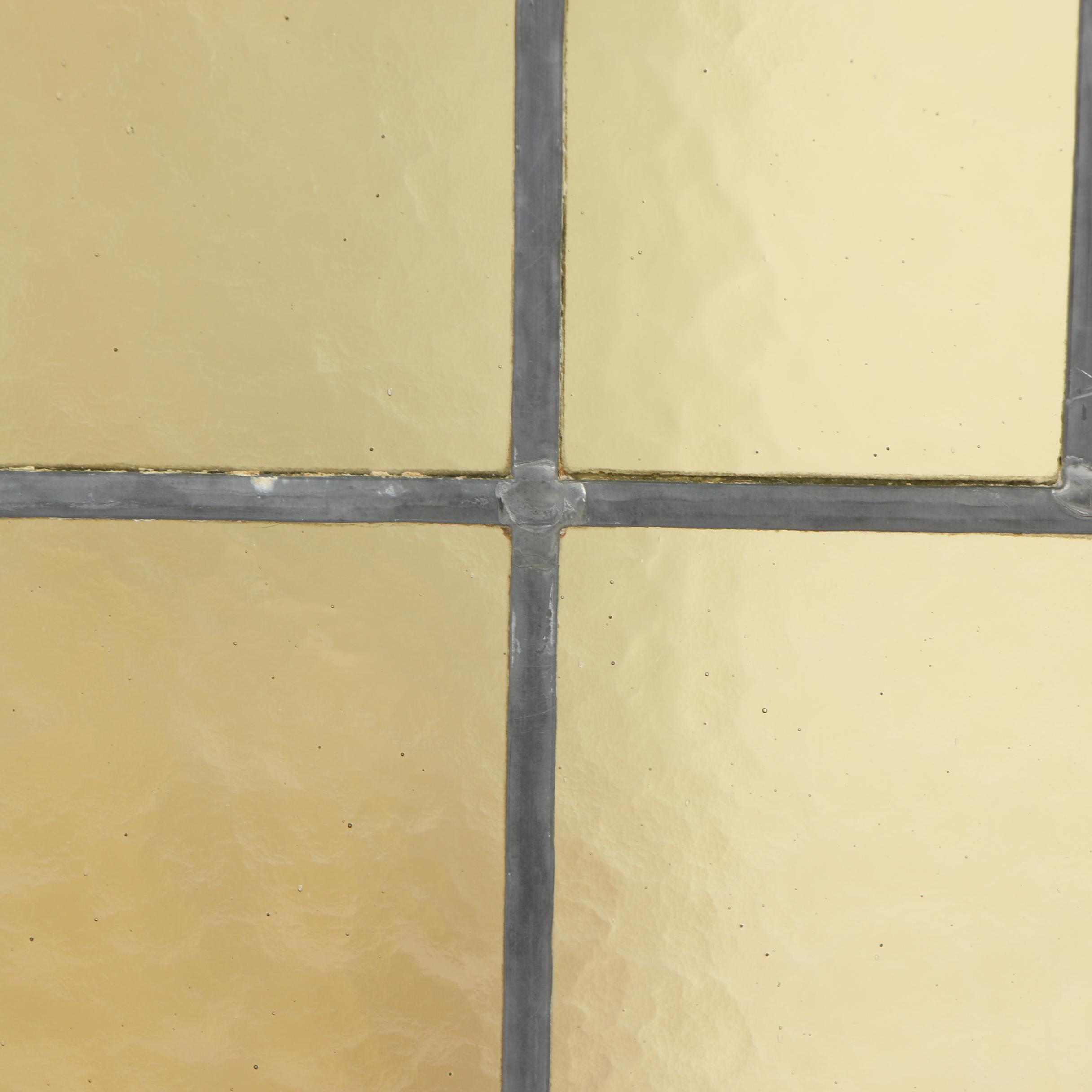 Arts and Crafts Style Stained Glass Window Screen