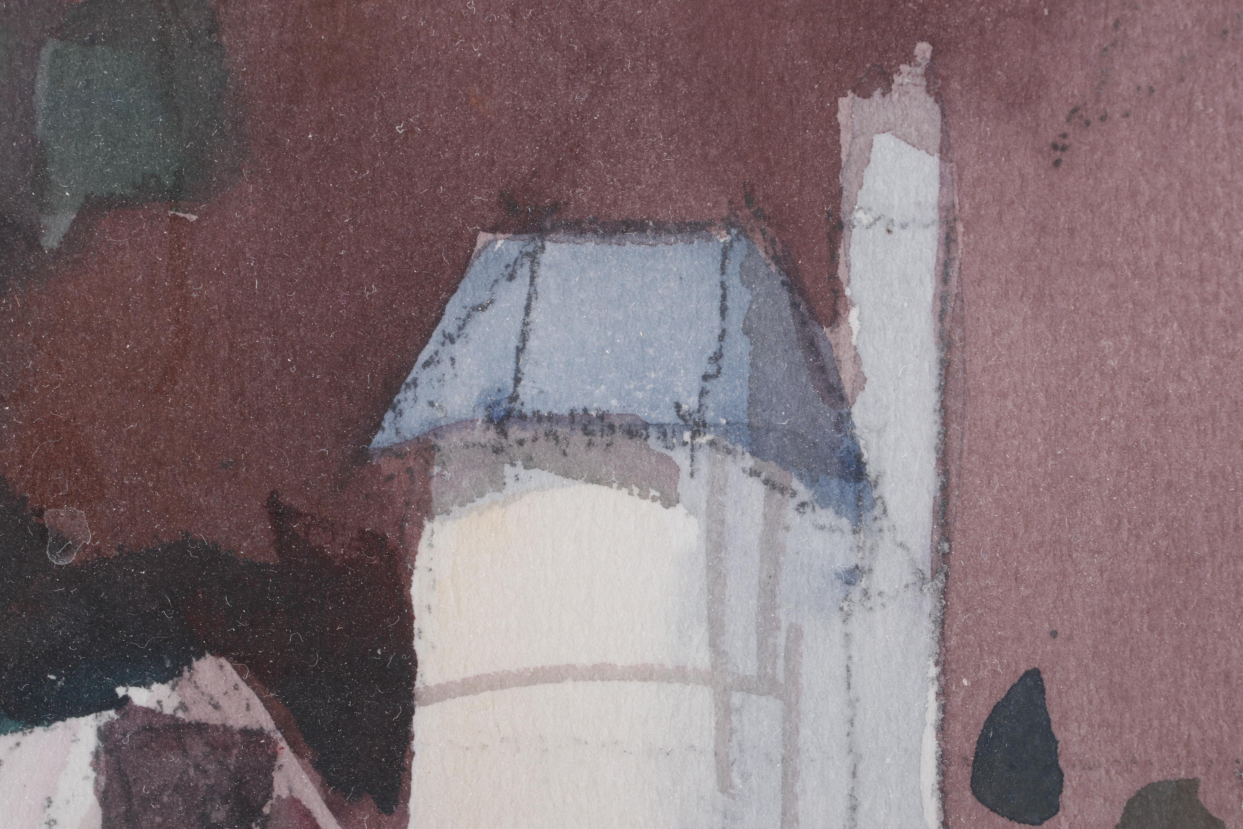 Frank Weber Landscape Watercolor