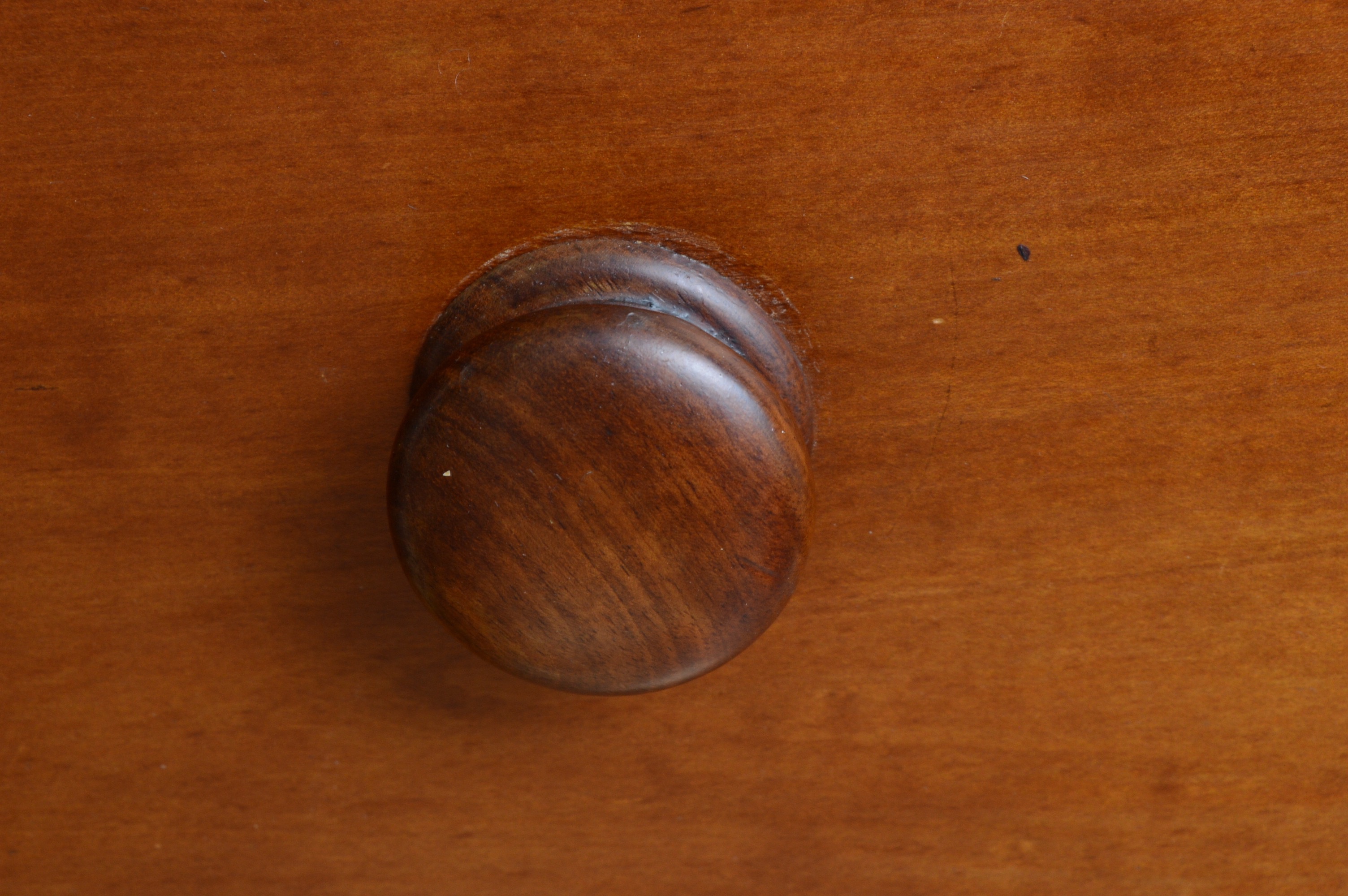 American Empire Maple and Inlaid Mahogany Chest of Drawers, Early to Mid 19th C.