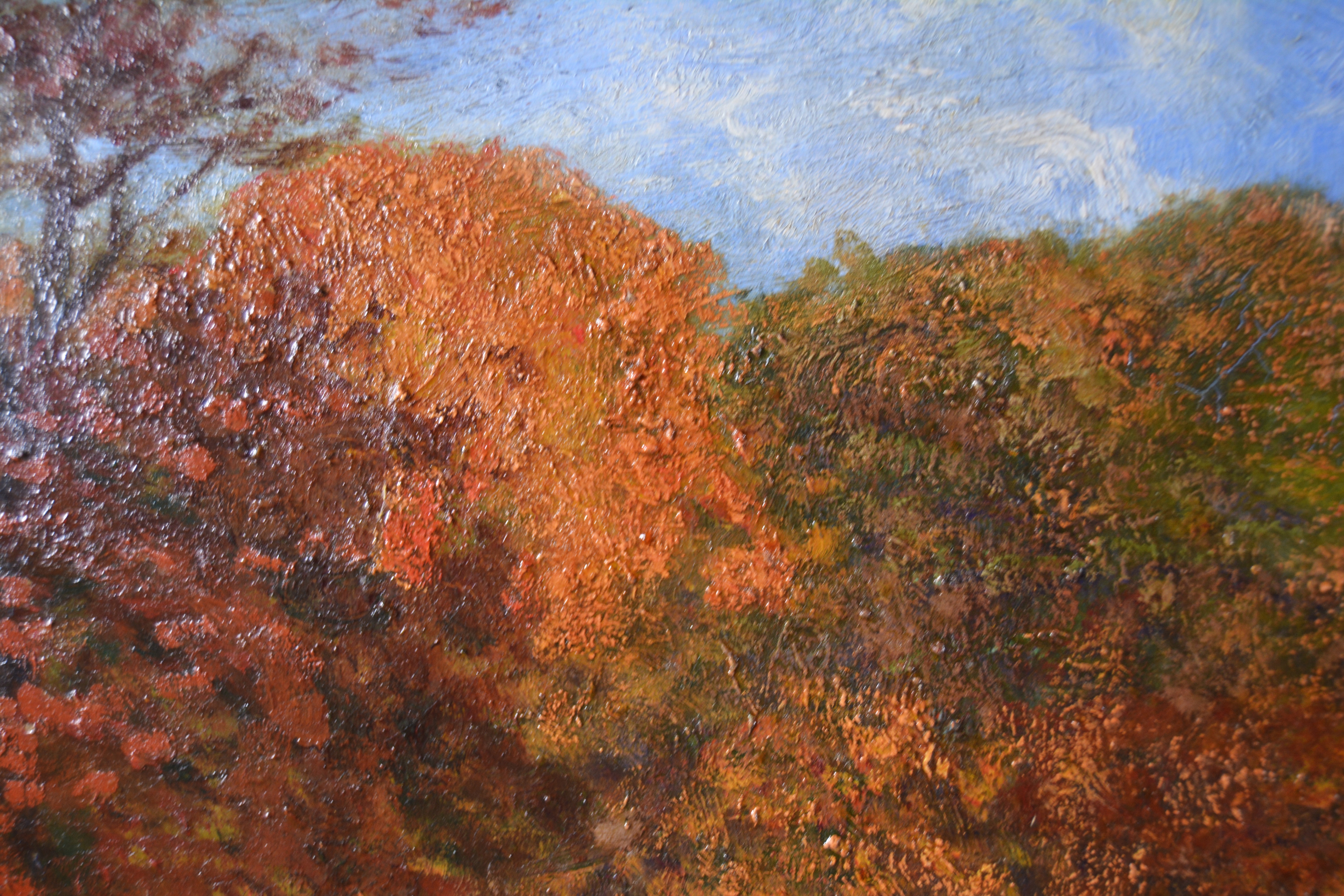 Maxwell Foster Oil Painting of Landscape, Early 20th Century