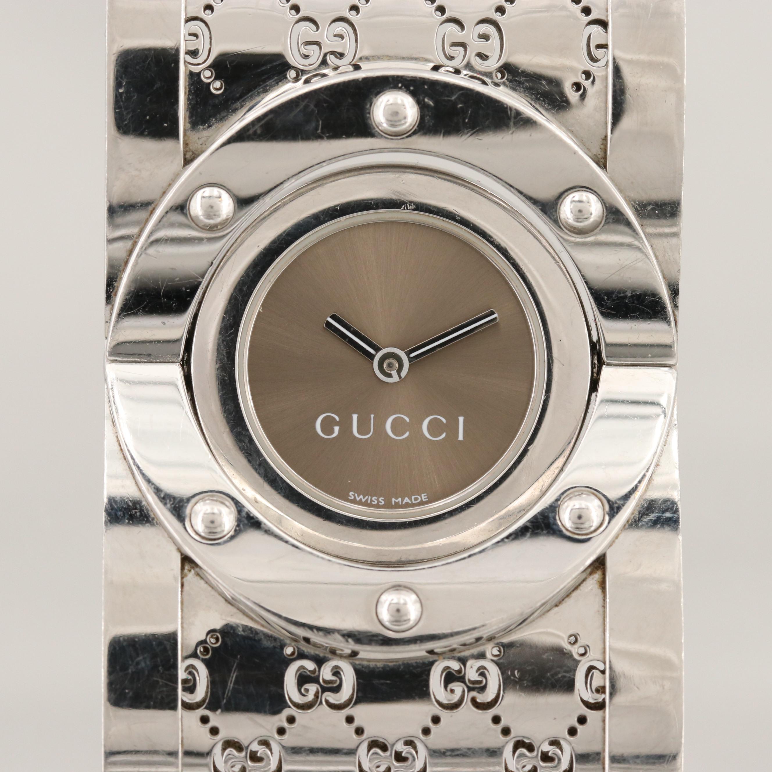 Gucci "The Twirl" Stainless Steel Watch