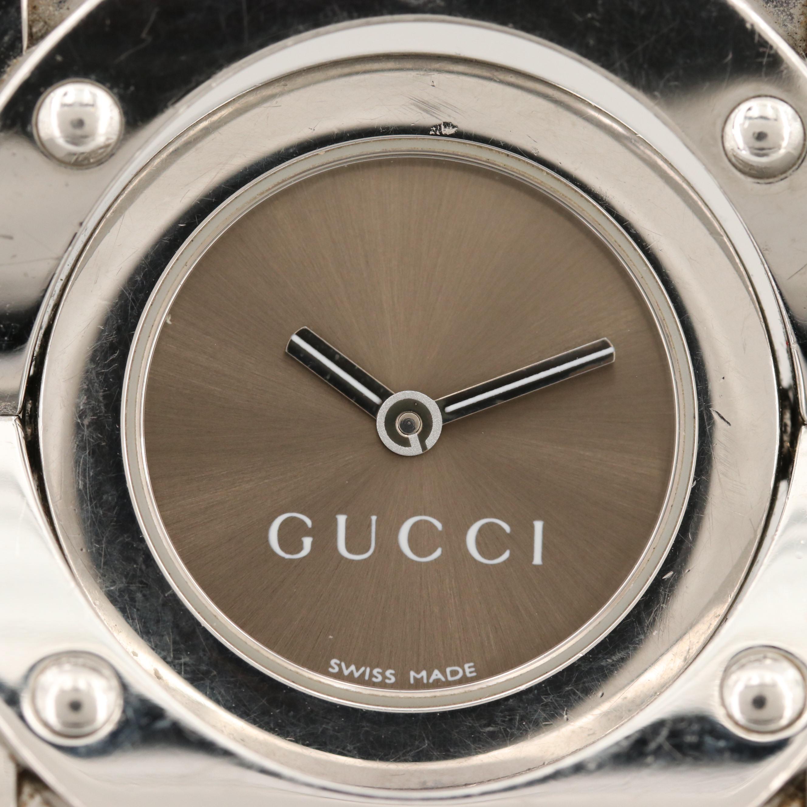 Gucci "The Twirl" Stainless Steel Watch