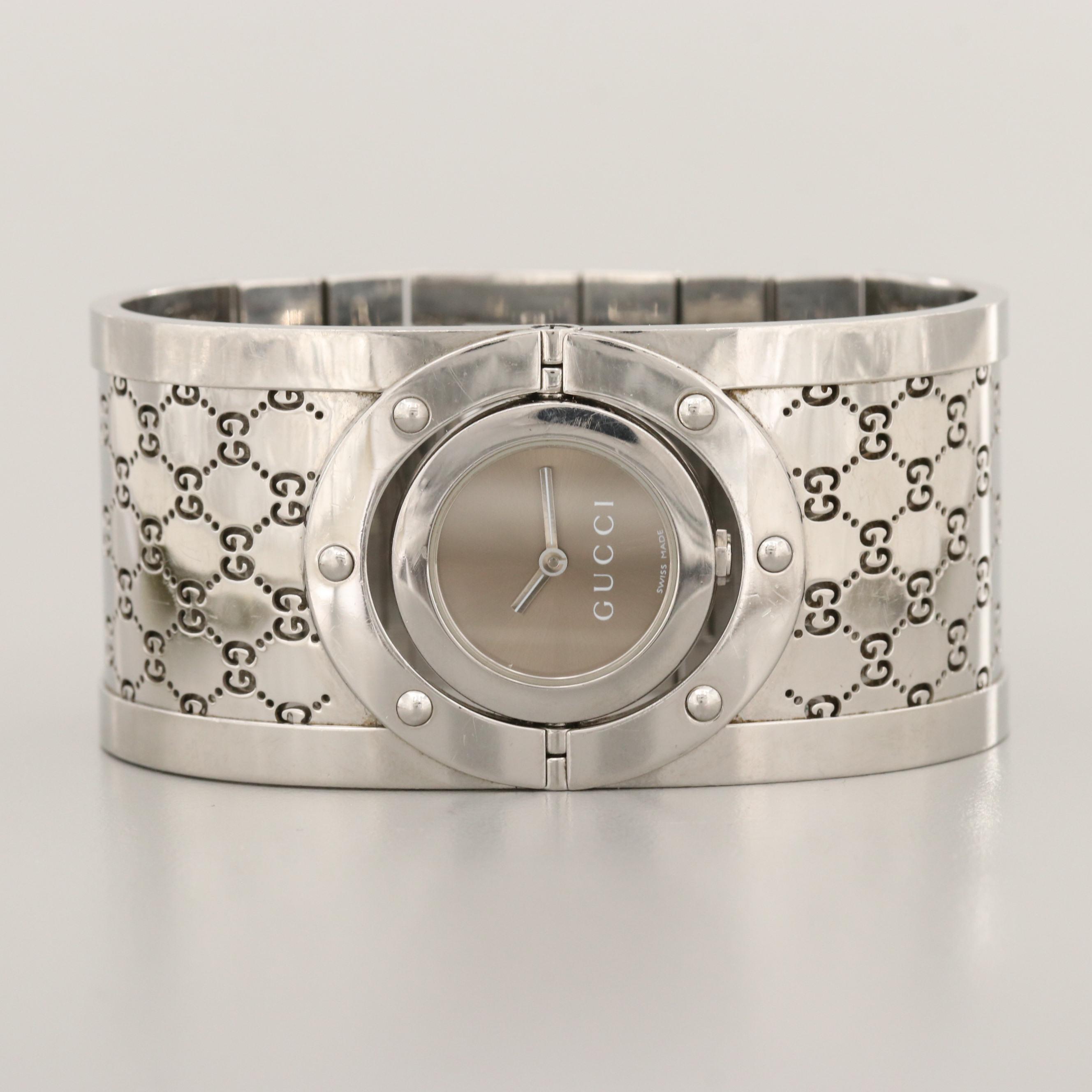 Gucci "The Twirl" Stainless Steel Watch