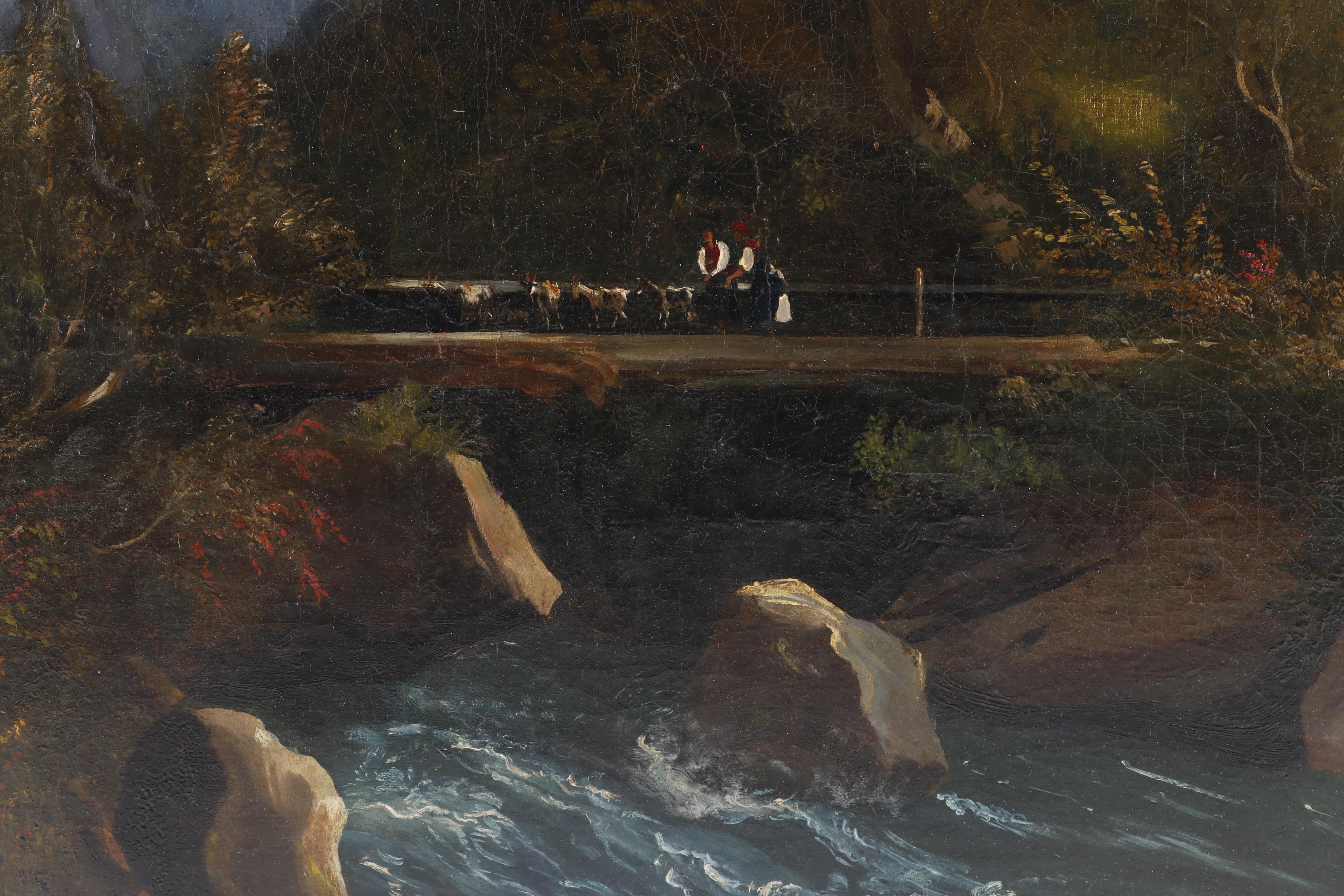 Romanticism Style Landscape Oil Painting