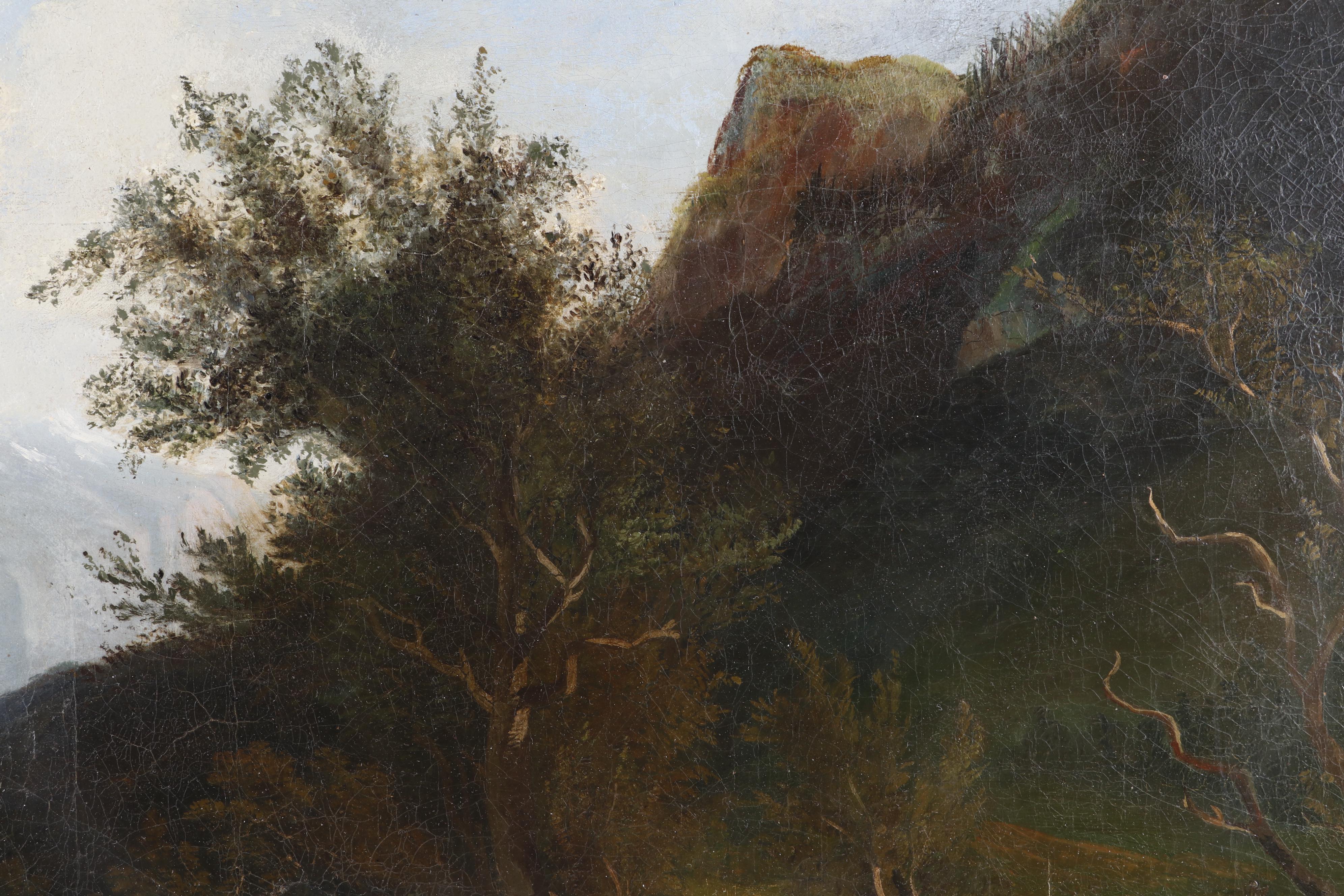 Romanticism Style Landscape Oil Painting