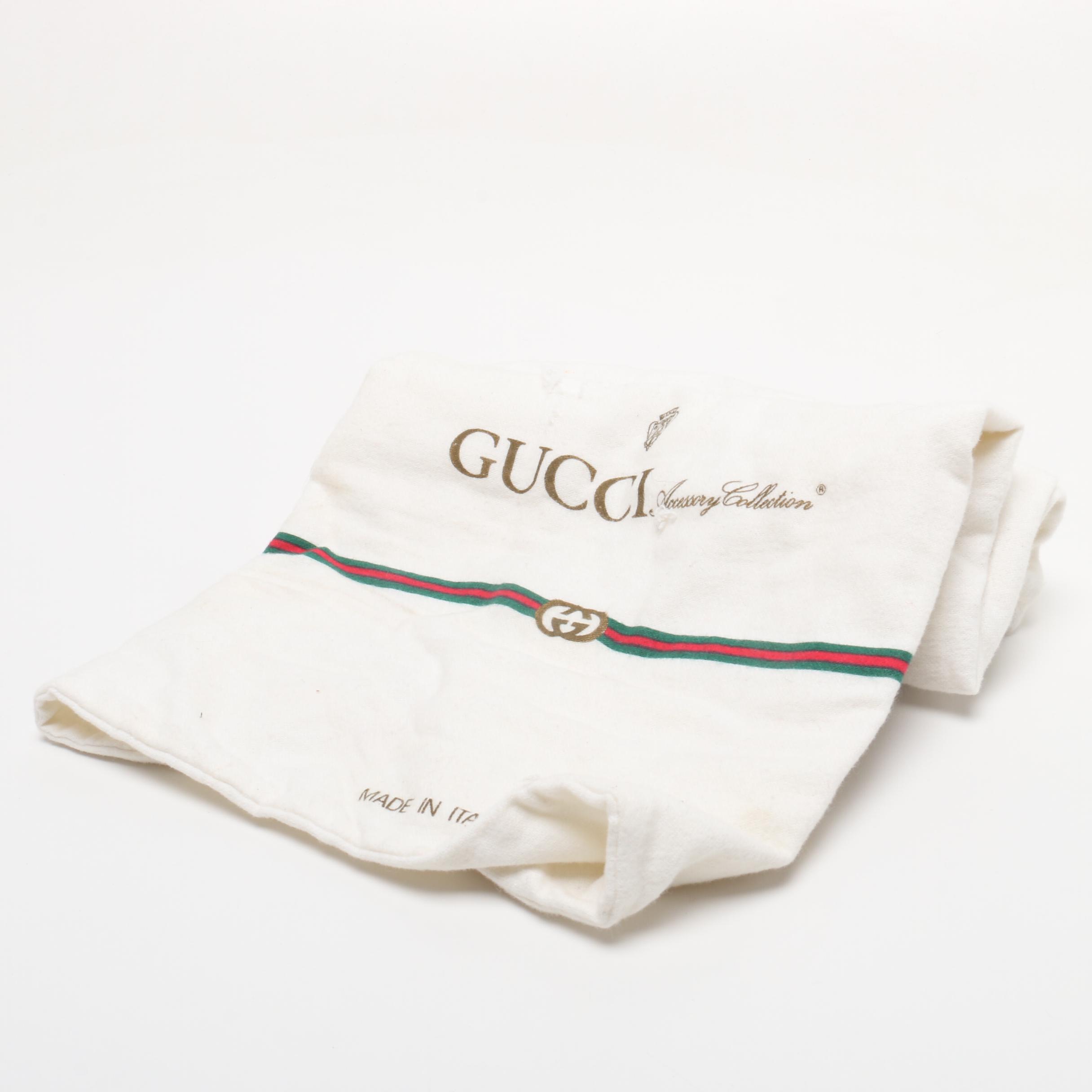 Gucci GG Supreme Canvas Satchel, 1980s Vintage