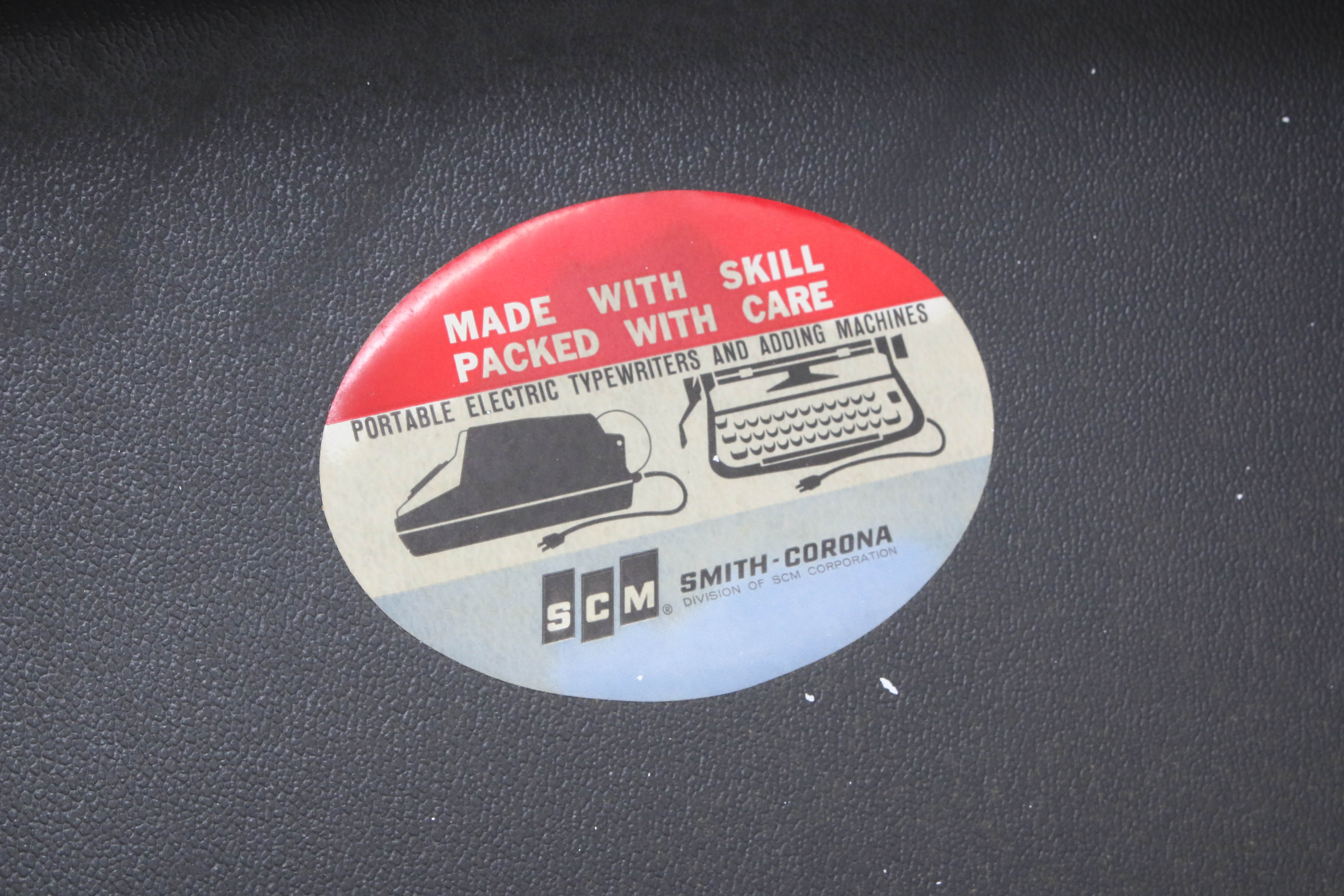 Smith Corona "Sterling" Model 5AX Portable Typewriter, circa 1964