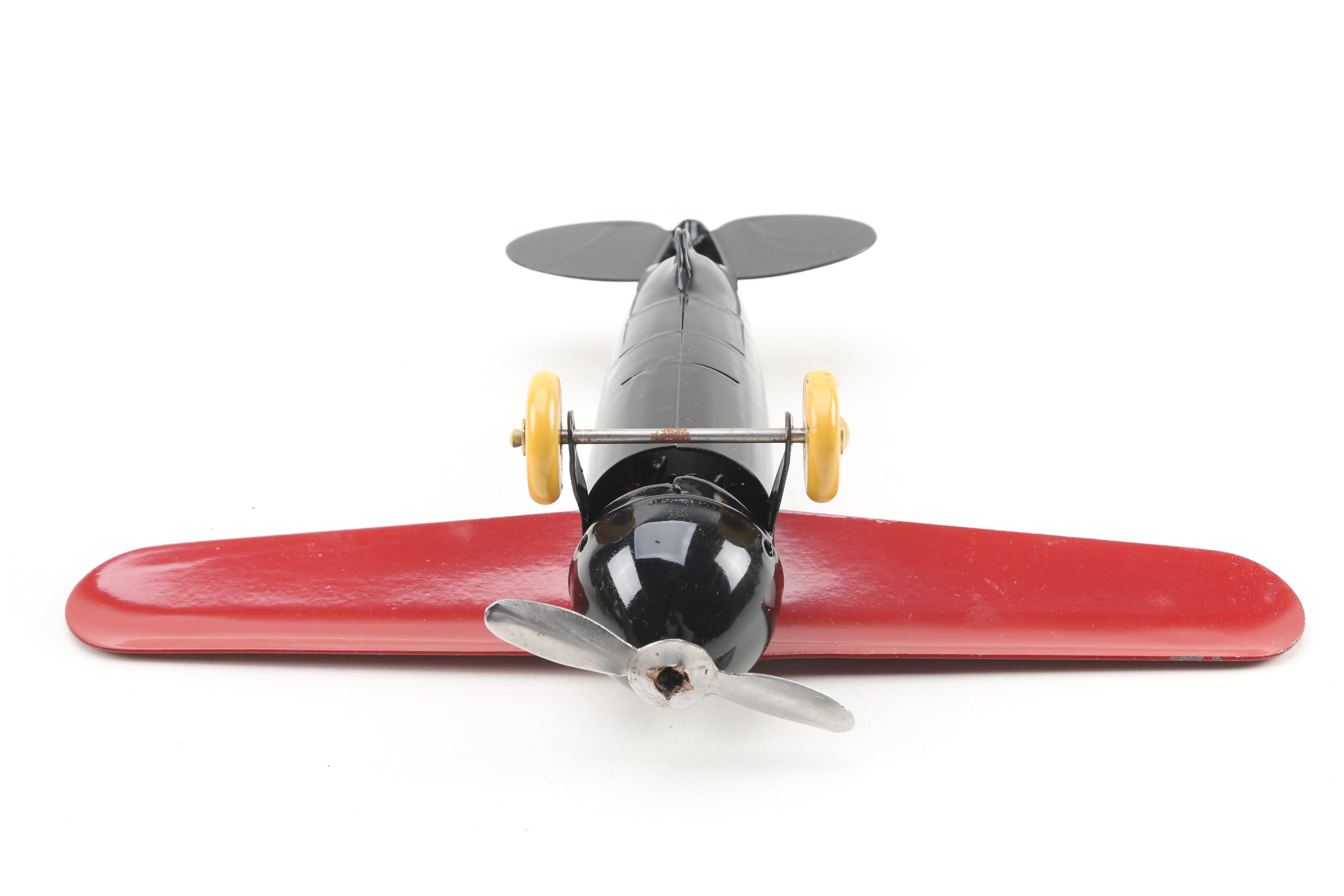 Two Toy Metal Airplanes, Vintage