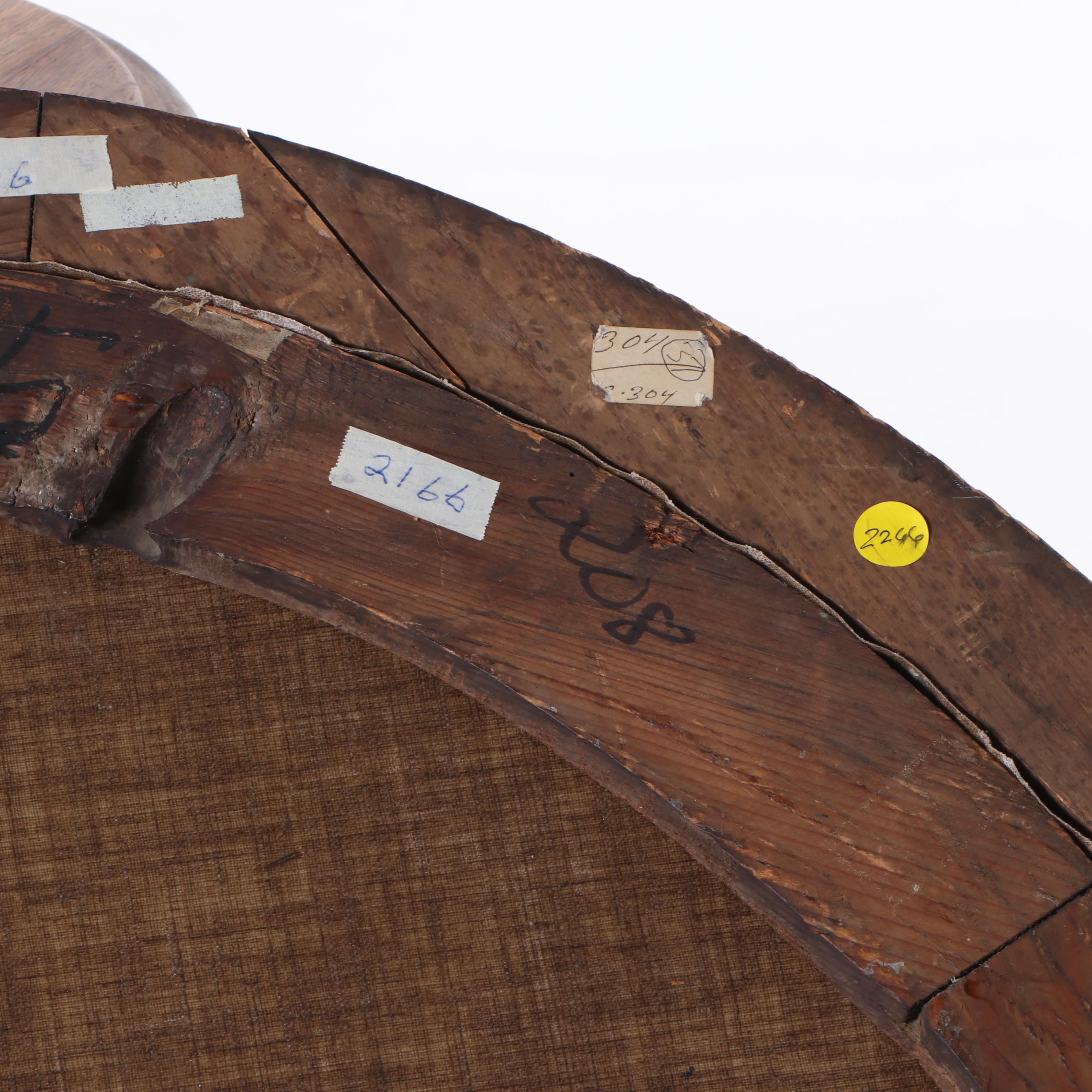 Oil Painting of 17th Century Franciscan Monk