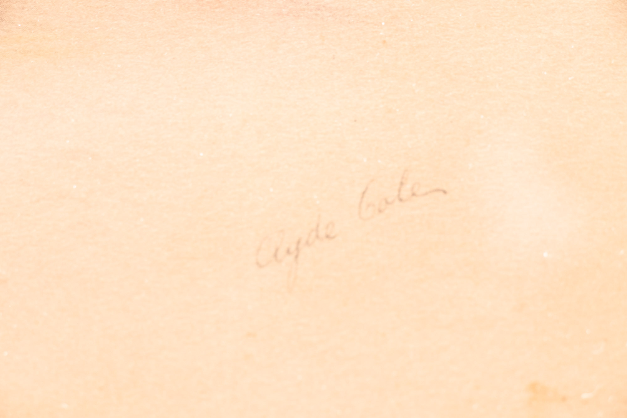 Clyde Gale Offset Lithograph "The Bell Inn Tewhisbury"