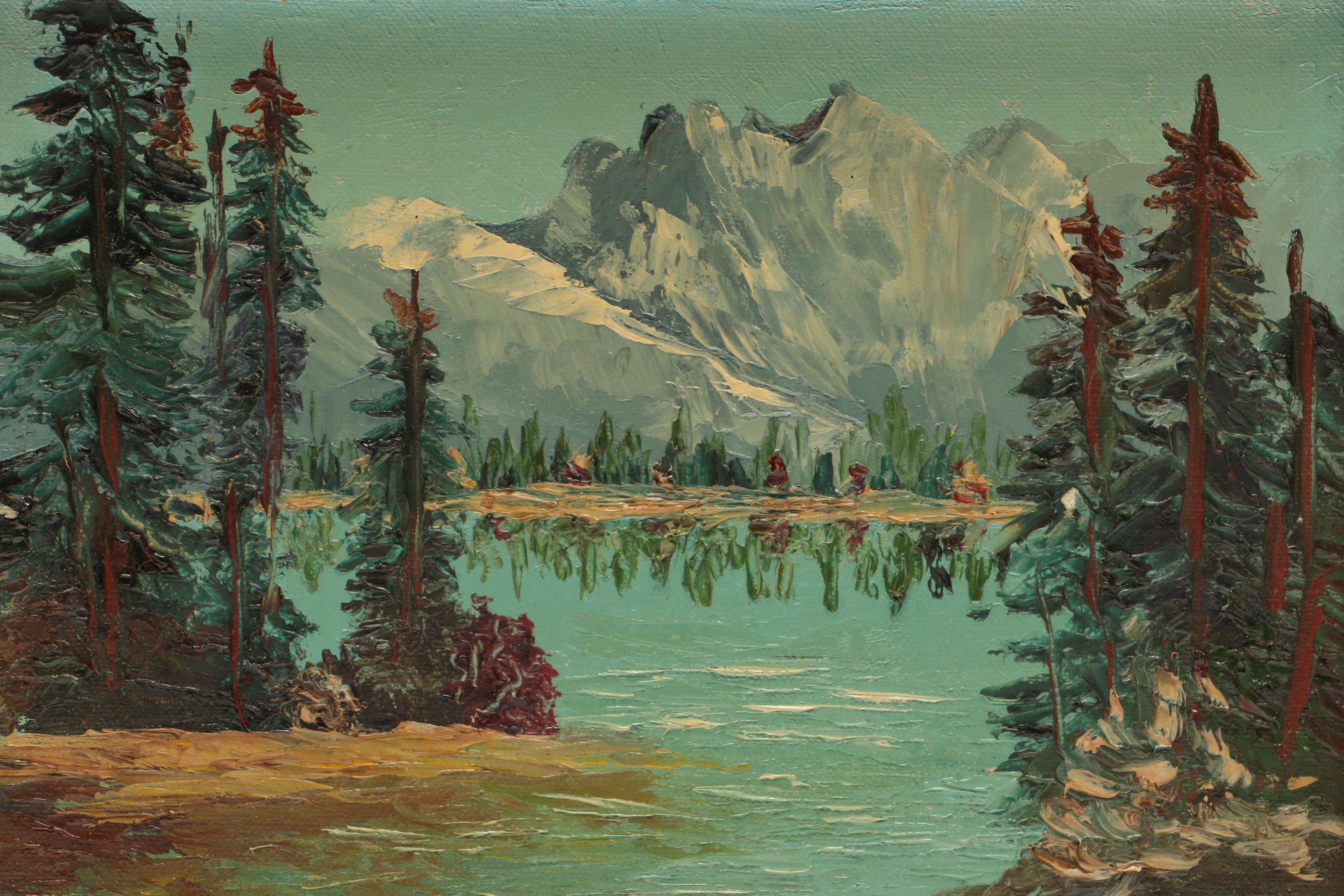 Irene Fenton Oil Painting "Mountain Vista"