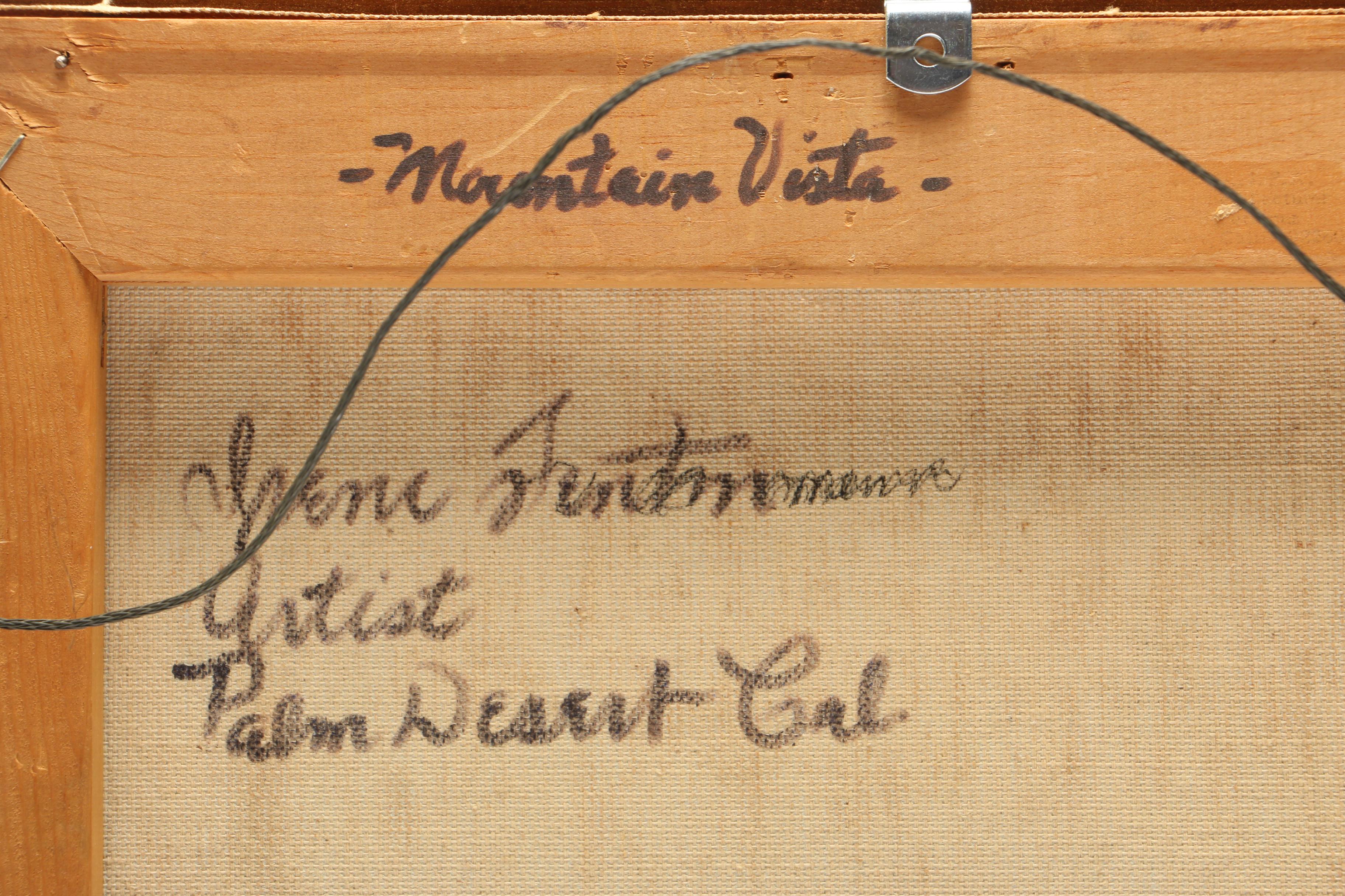 Irene Fenton Oil Painting "Mountain Vista"